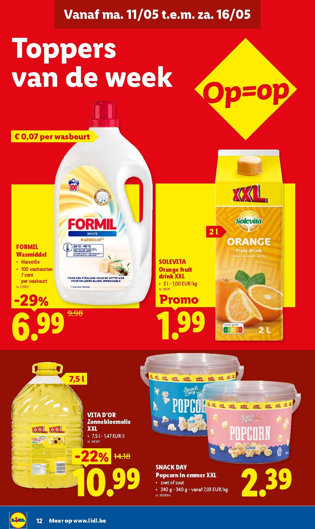 lidl - Lidl folder voor volgende week van maandag 11/05/2026 tot zaterdag 16/05/2026 - page: 12