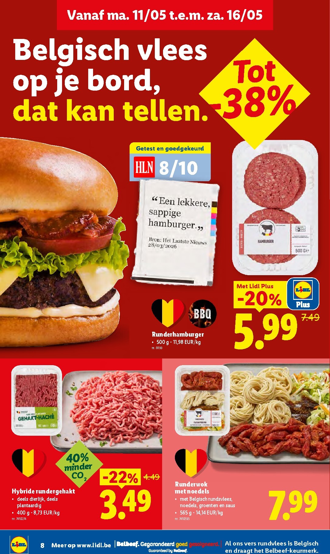 lidl - Lidl folder voor volgende week van maandag 11/05/2026 tot zaterdag 16/05/2026 - page: 8