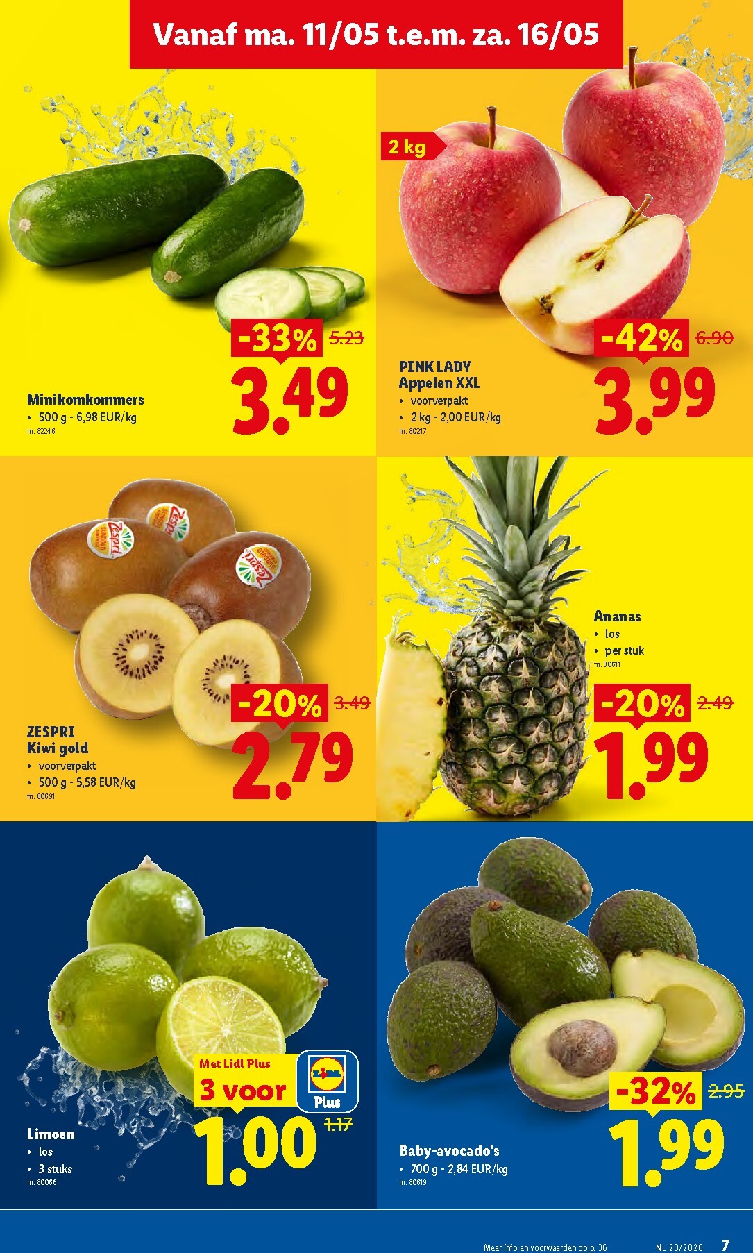 lidl - Lidl folder voor volgende week van maandag 11/05/2026 tot zaterdag 16/05/2026 - page: 7