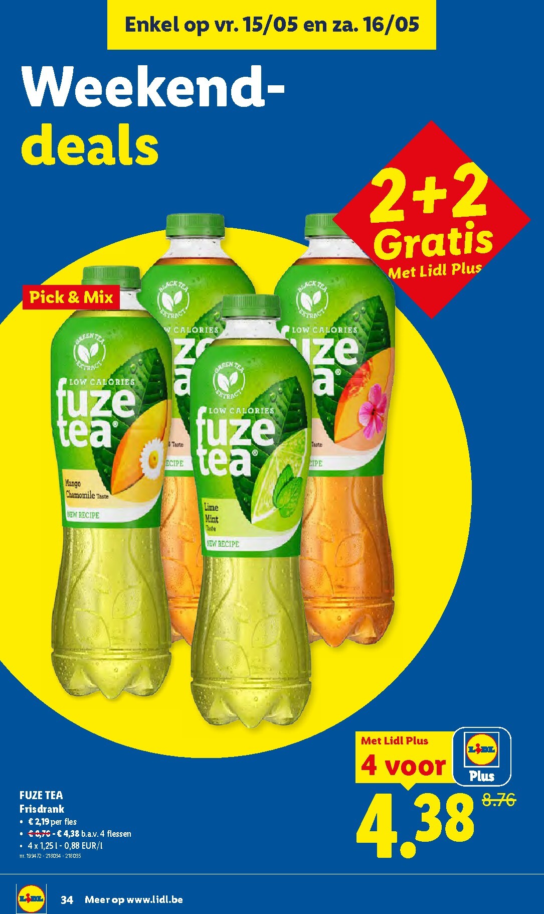 lidl - Lidl folder voor volgende week van maandag 11/05/2026 tot zaterdag 16/05/2026 - page: 34