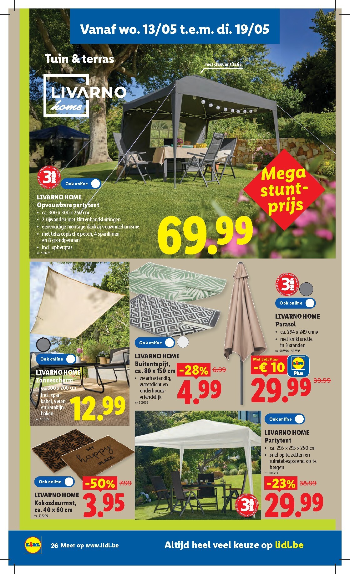 lidl - Lidl folder voor volgende week van maandag 11/05/2026 tot zaterdag 16/05/2026 - page: 26