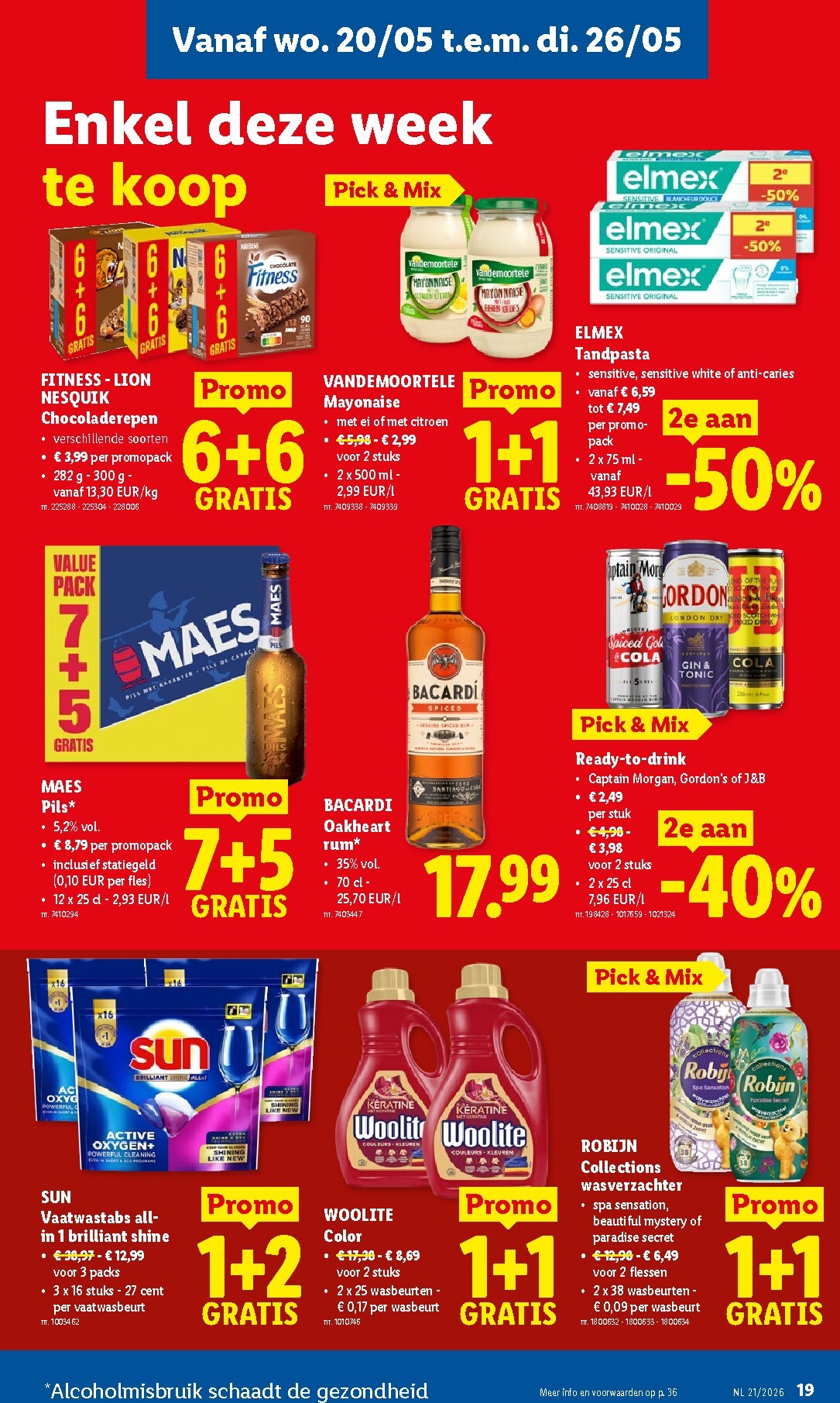 lidl - Lidl folder voor volgende week van maandag 18/05/2026 tot zaterdag 23/05/2026 - page: 19