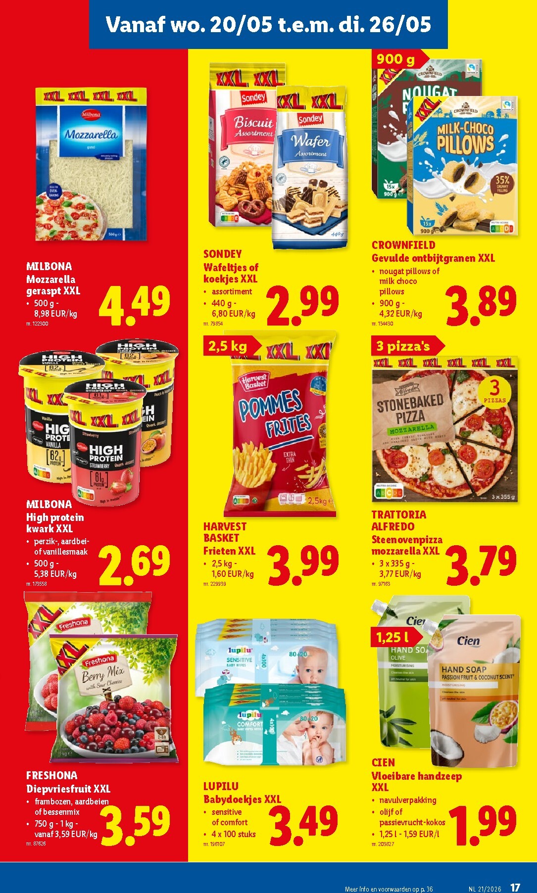 lidl - Lidl folder voor volgende week van maandag 18/05/2026 tot zaterdag 23/05/2026 - page: 17