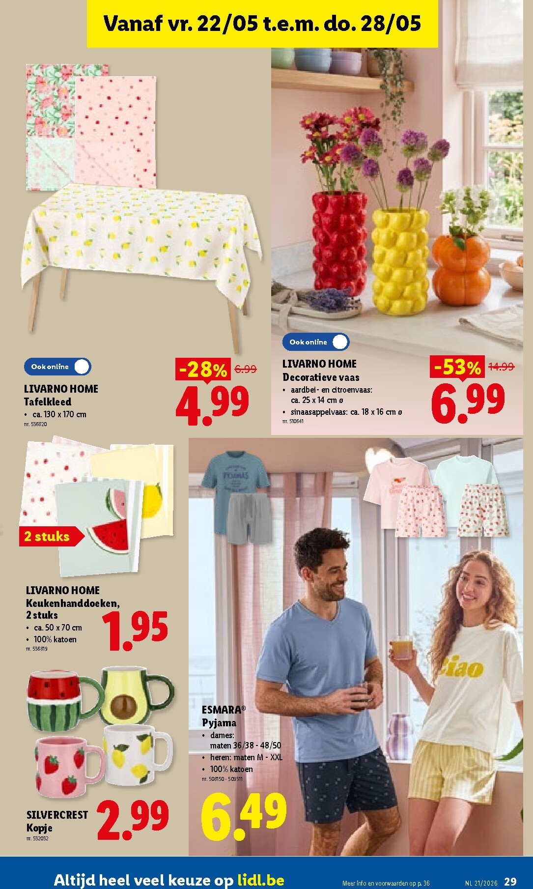 lidl - Lidl folder voor volgende week van maandag 18/05/2026 tot zaterdag 23/05/2026 - page: 29