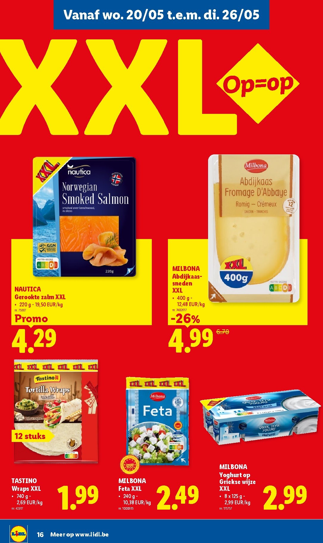 lidl - Lidl folder voor volgende week van maandag 18/05/2026 tot zaterdag 23/05/2026 - page: 16