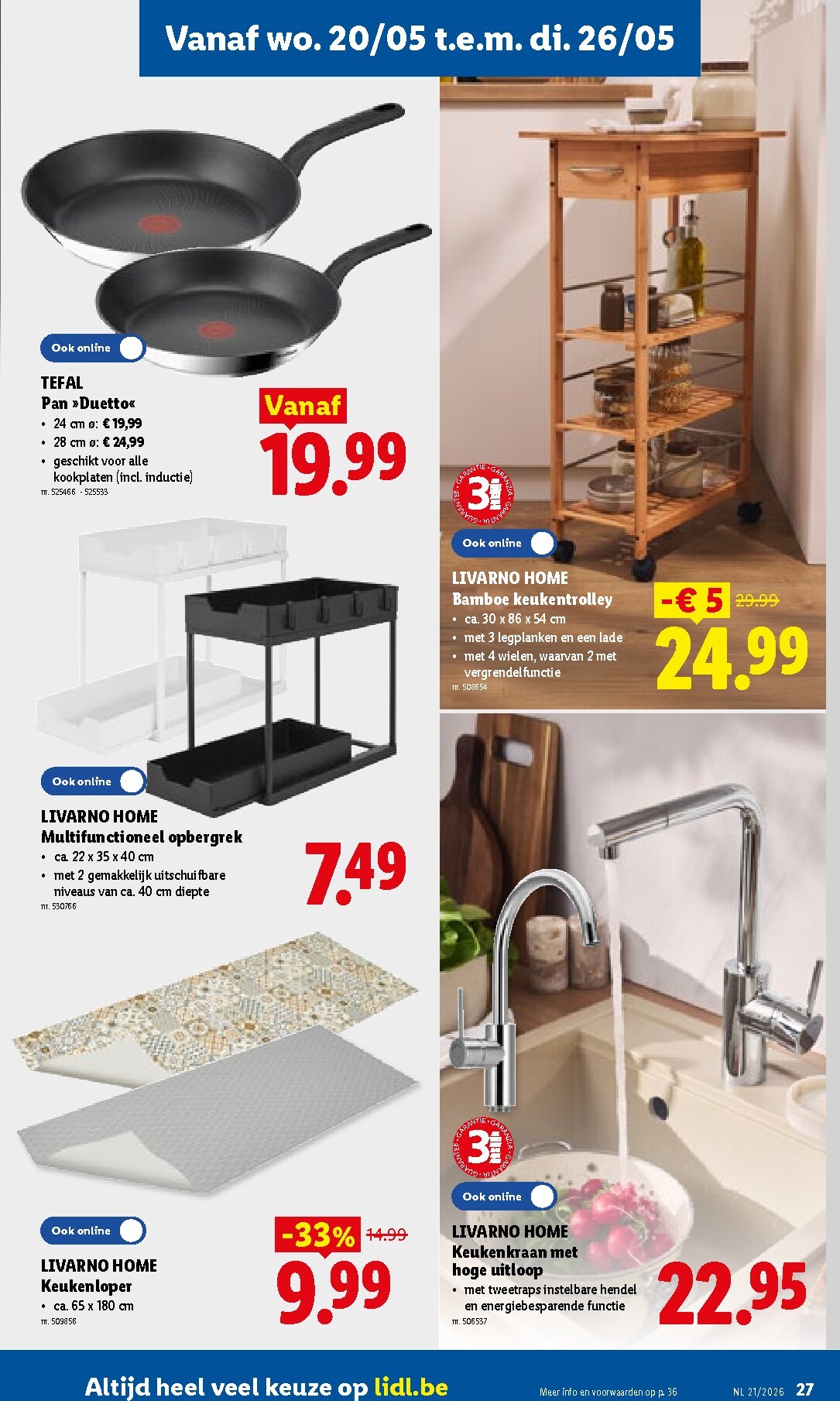 lidl - Lidl folder voor volgende week van maandag 18/05/2026 tot zaterdag 23/05/2026 - page: 27
