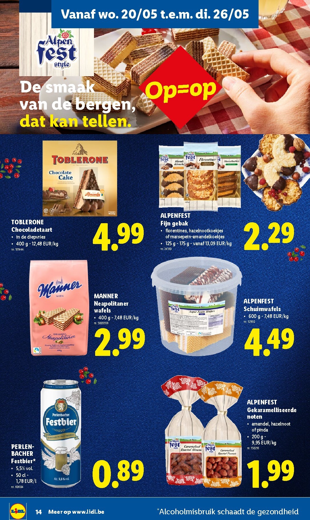 lidl - Lidl folder voor volgende week van maandag 18/05/2026 tot zaterdag 23/05/2026 - page: 14