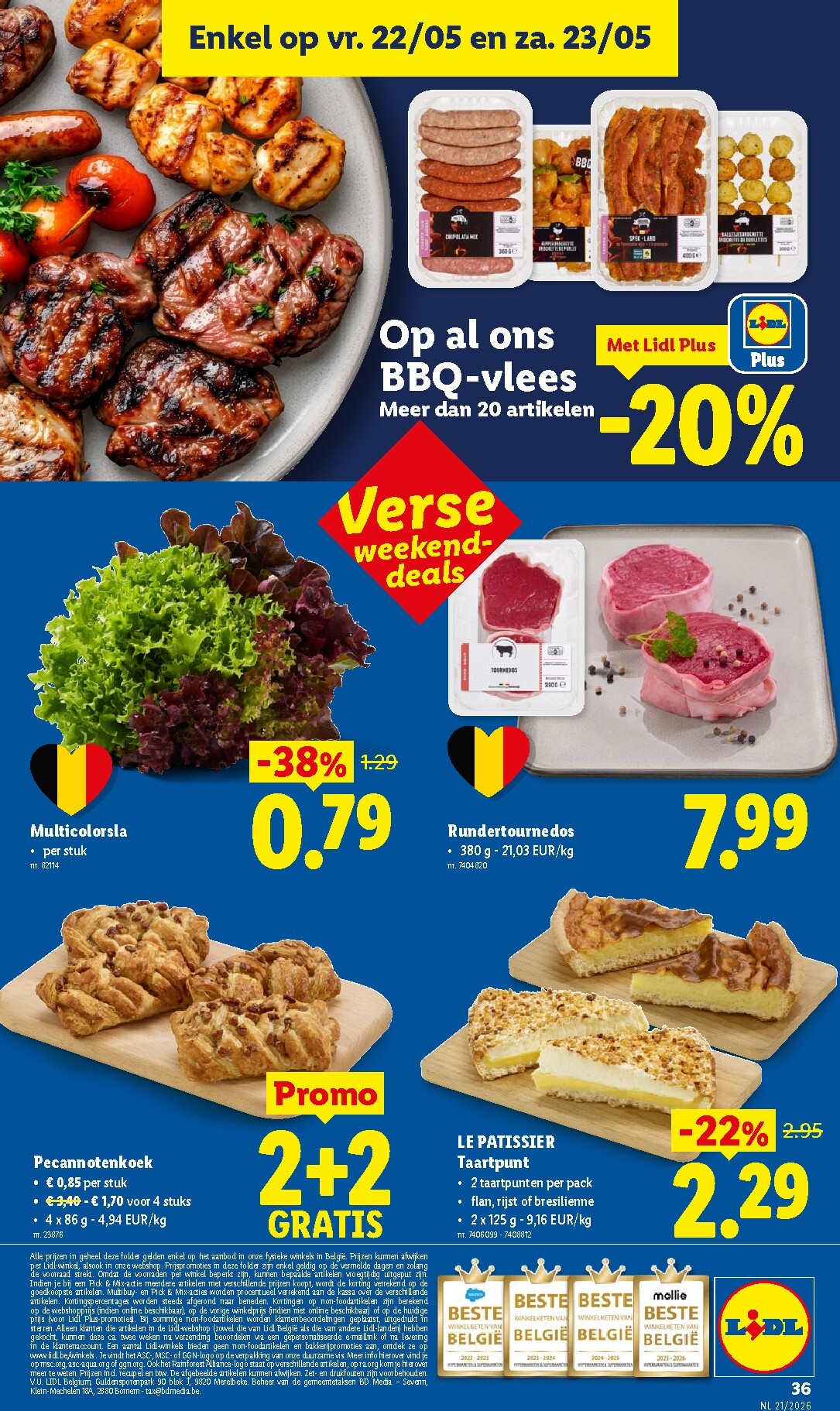 lidl - Lidl folder voor volgende week van maandag 18/05/2026 tot zaterdag 23/05/2026 - page: 36