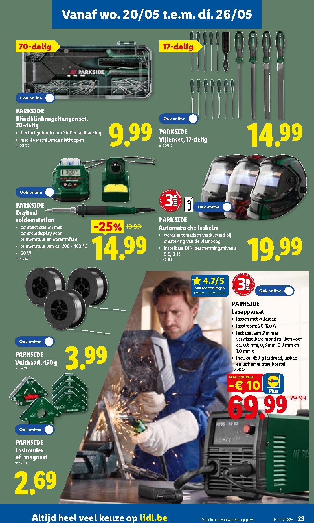 lidl - Lidl folder voor volgende week van maandag 18/05/2026 tot zaterdag 23/05/2026 - page: 23