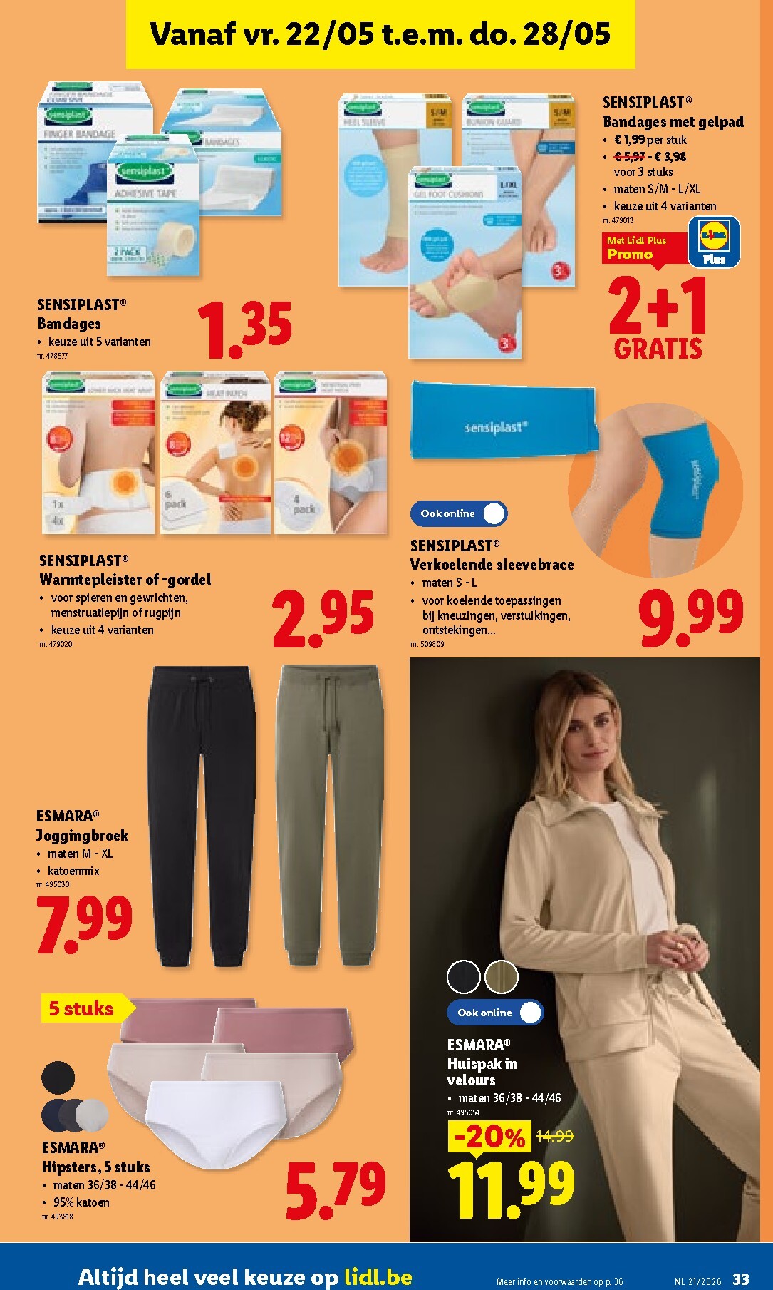 lidl - Lidl folder voor volgende week van maandag 18/05/2026 tot zaterdag 23/05/2026 - page: 33