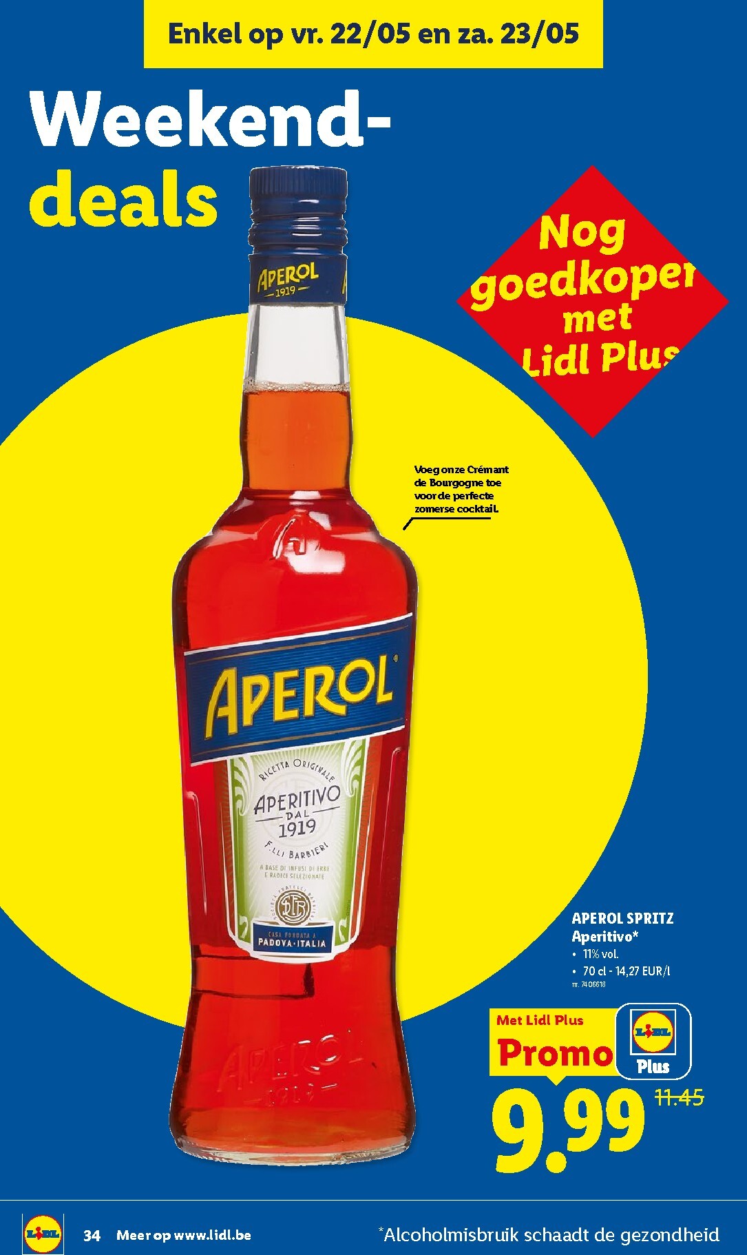 lidl - Lidl folder voor volgende week van maandag 18/05/2026 tot zaterdag 23/05/2026 - page: 34