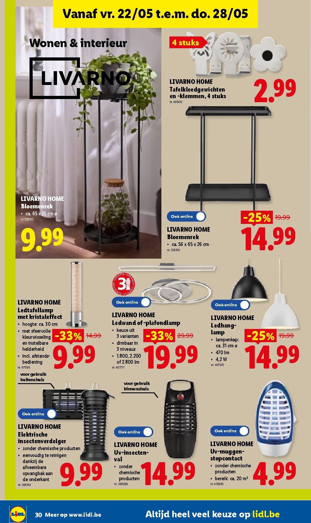 lidl - Lidl folder voor volgende week van maandag 18/05/2026 tot zaterdag 23/05/2026 - page: 30