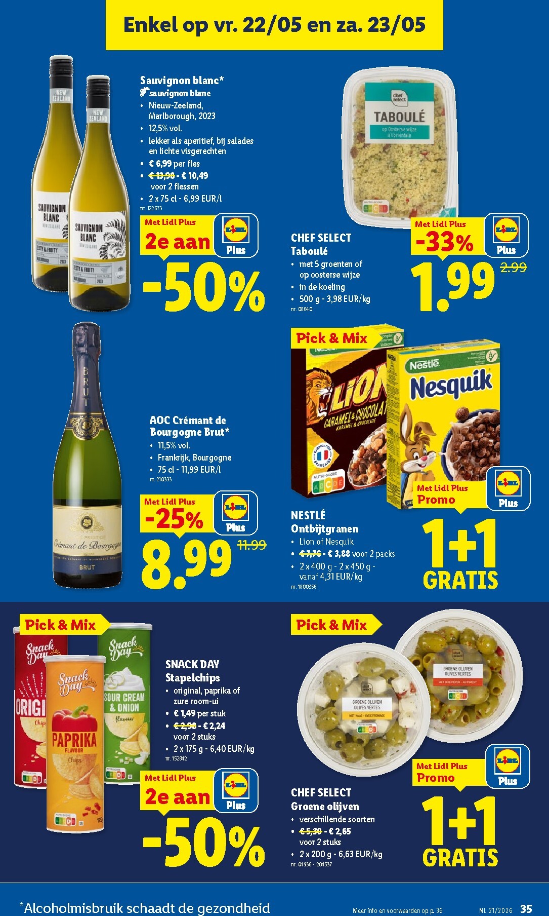 lidl - Lidl folder voor volgende week van maandag 18/05/2026 tot zaterdag 23/05/2026 - page: 35