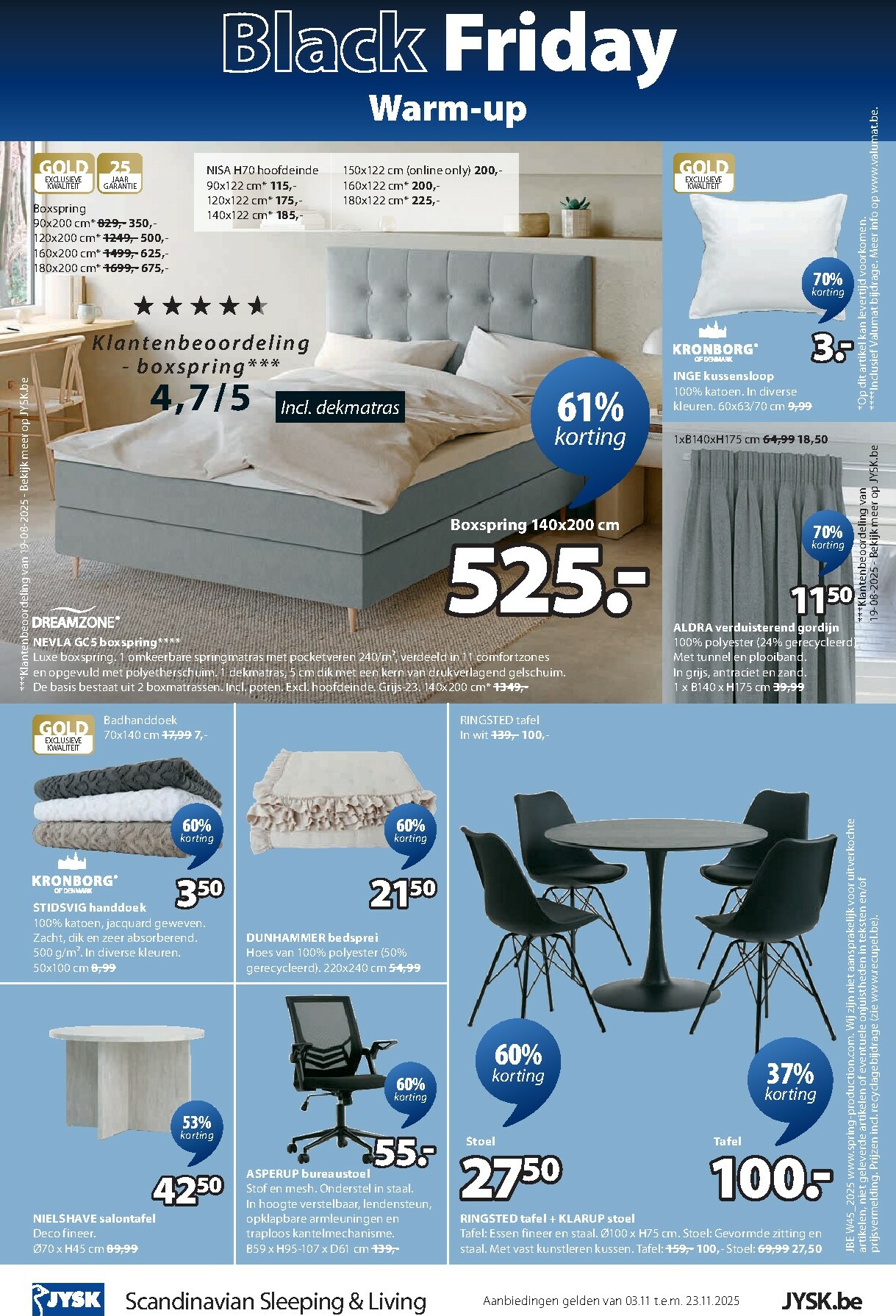 jysk - De JYSK folder geldig vanaf 03/11 t/m 23/11 - page: 8