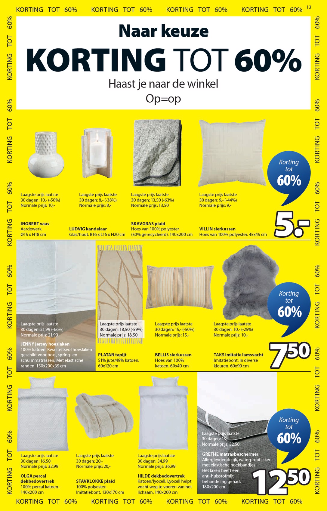 jysk - De JYSK folder geldig vanaf 03/01 t/m 31/01 - page: 13