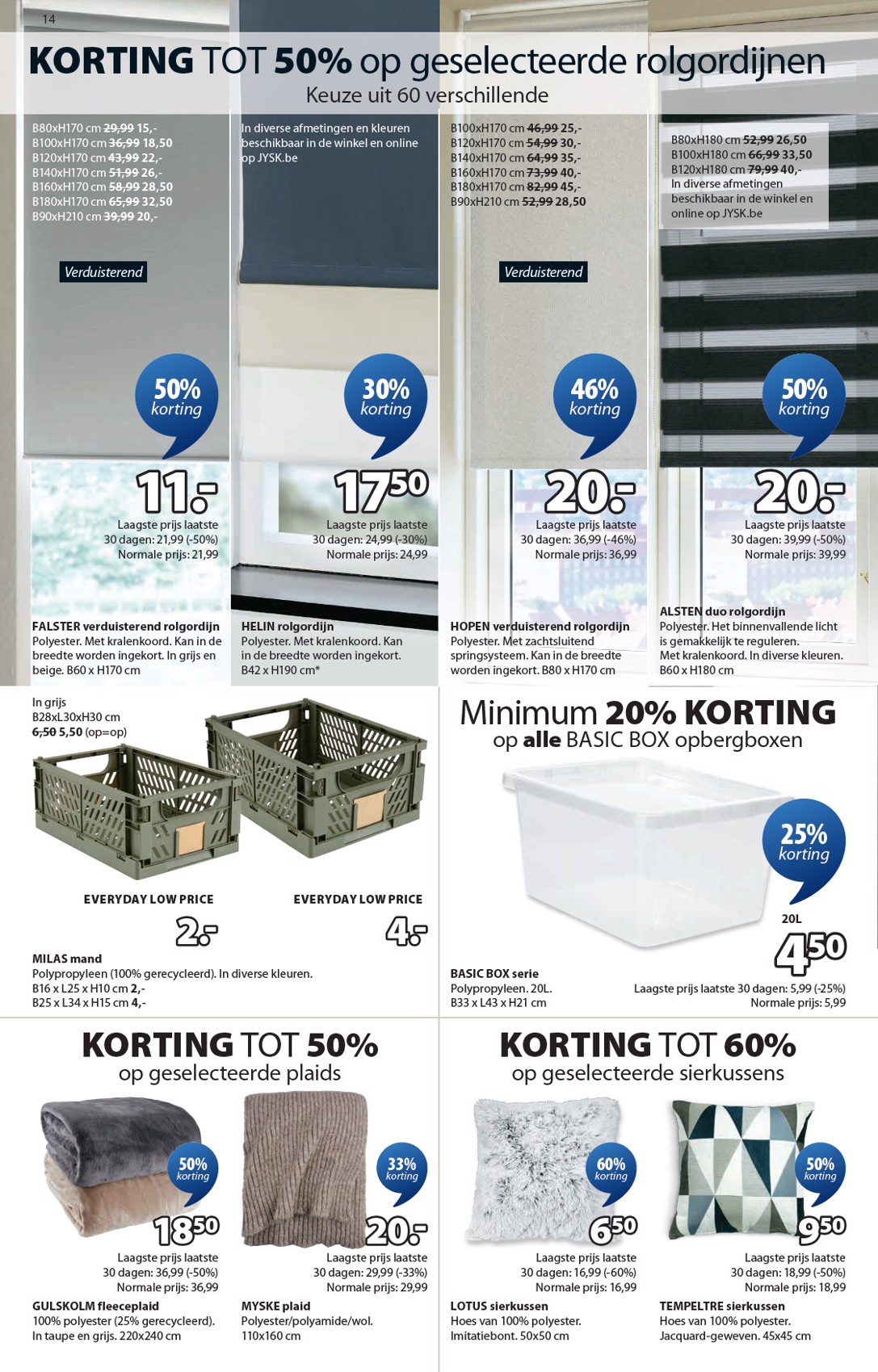 jysk - De JYSK folder geldig vanaf 03/01 t/m 31/01 - page: 14