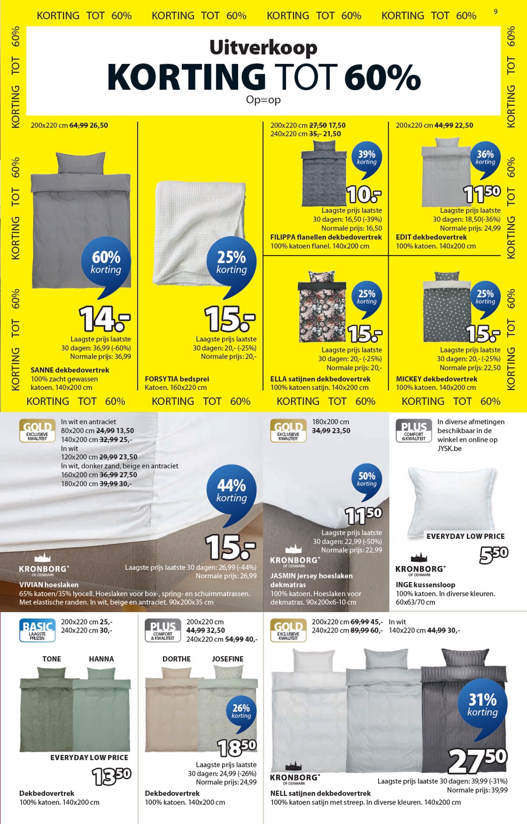 jysk - De JYSK folder geldig vanaf 03/01 t/m 31/01 - page: 9