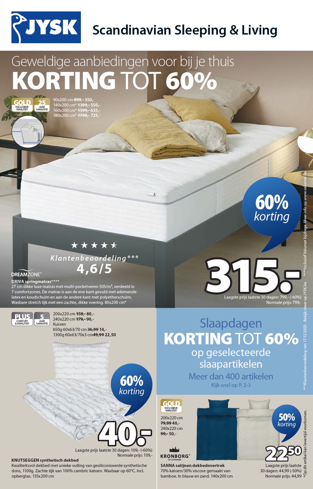 jysk - De JYSK folder geldig vanaf 03/03/2026 t/m 01/04/2026 - page: 1