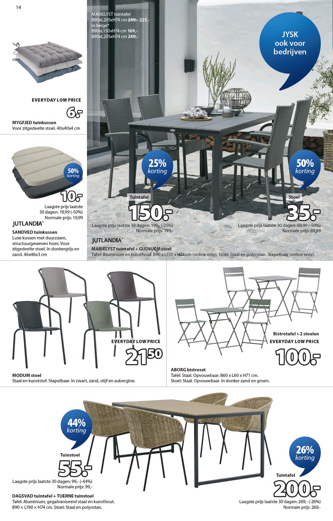 jysk - De JYSK folder geldig vanaf 03/03/2026 t/m 01/04/2026 - page: 14