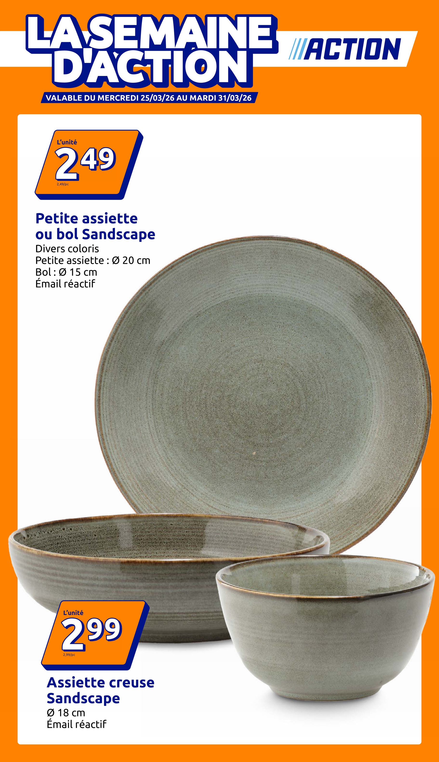 action - De Action folder geldig vanaf 25/03/2026 t/m 31/03/2026 - page: 1