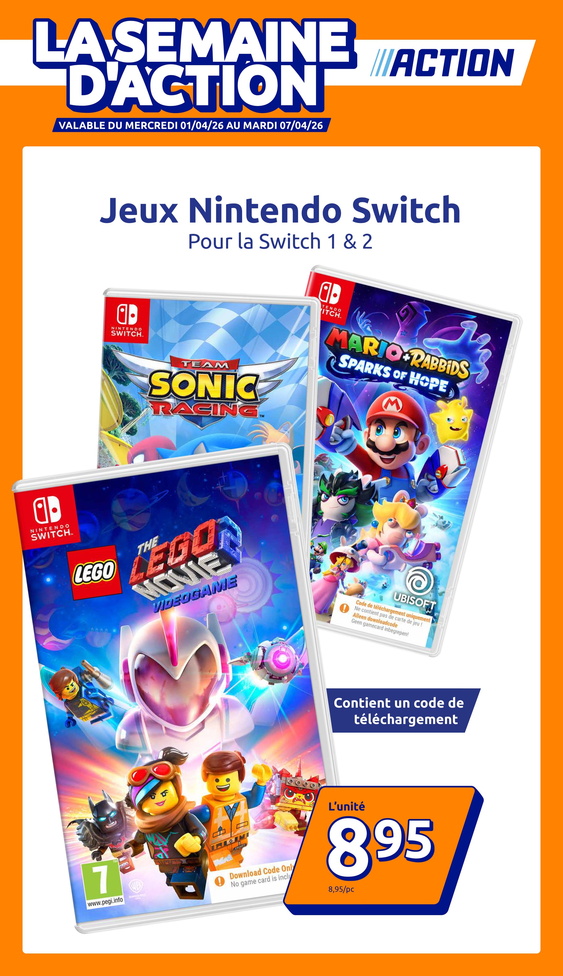 action - De Action folder geldig vanaf 01/04/2026 t/m 07/04/2026