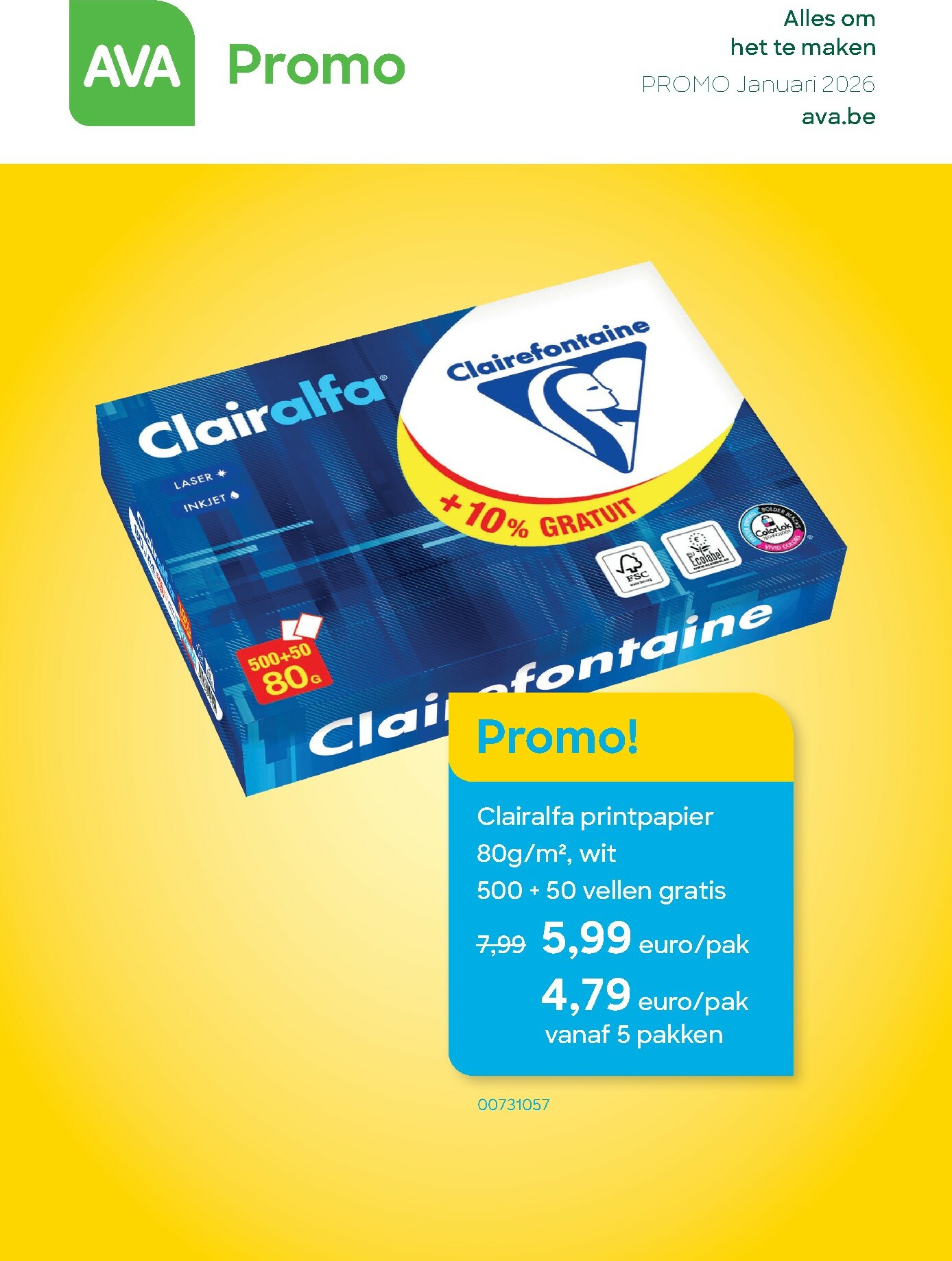 ava - De Ava folder geldig vanaf 01/01 t/m 15/03 - page: 1