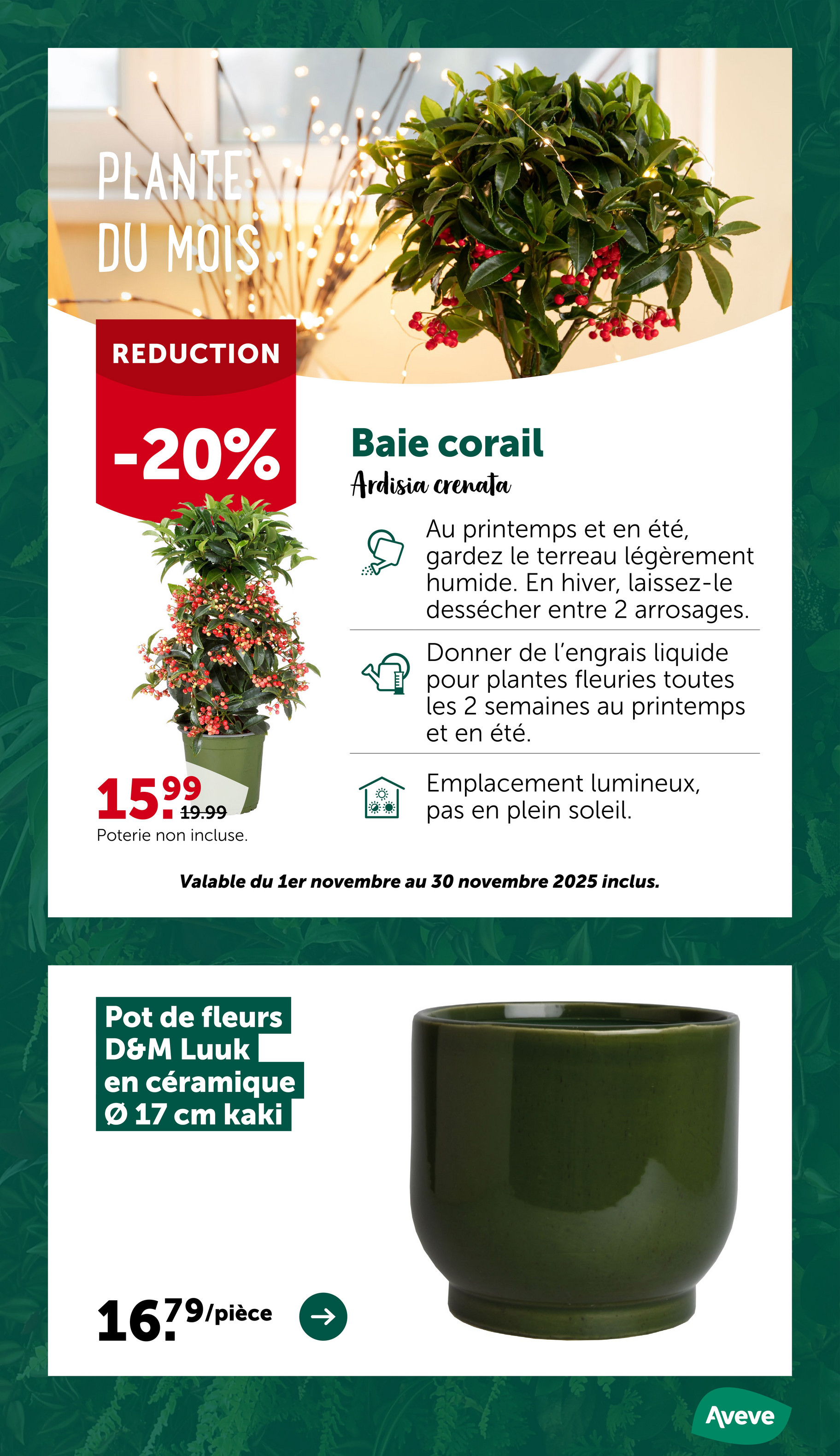 aveve - De Aveve folder geldig vanaf 12/11 t/m 23/11 - page: 10