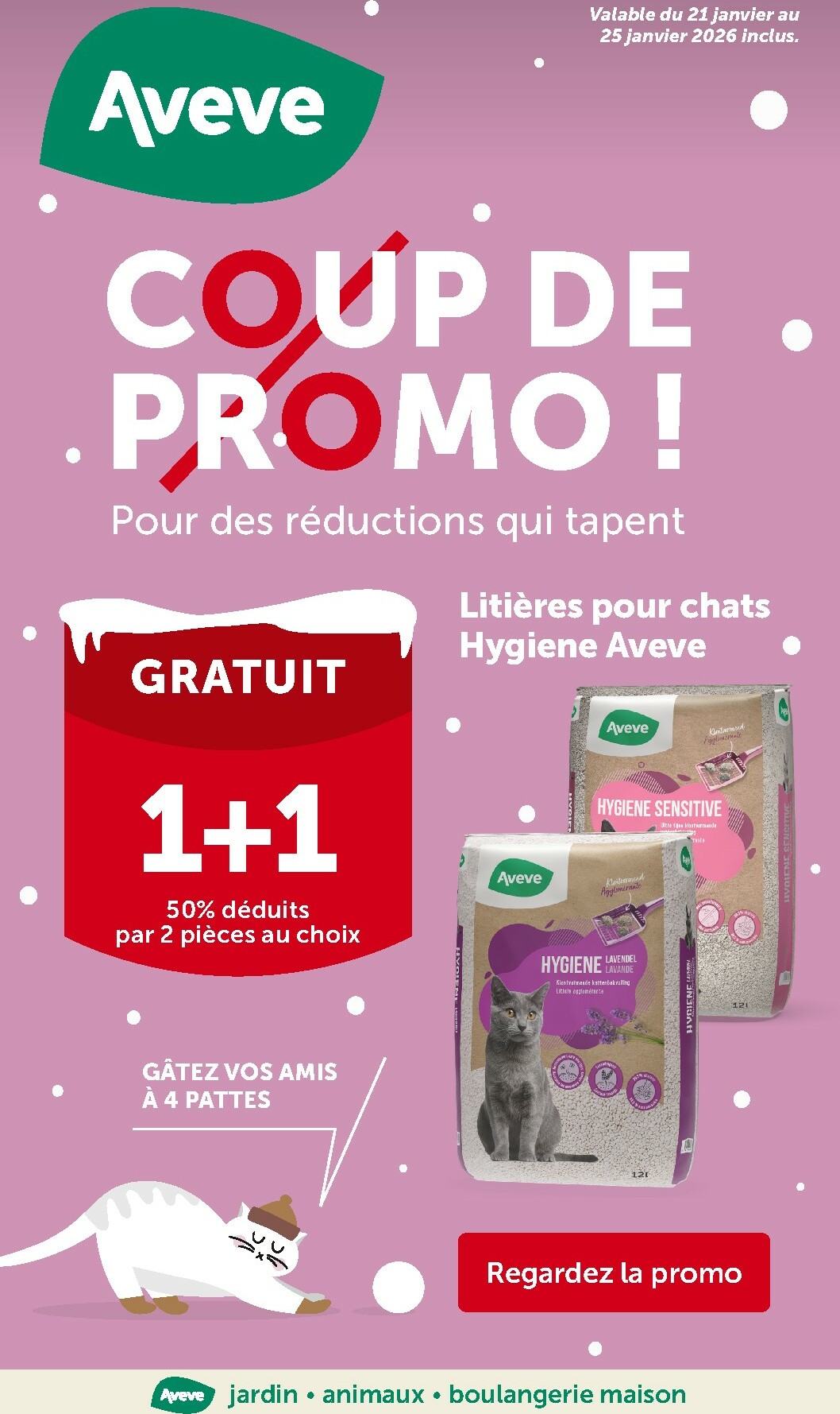 aveve - De Aveve folder geldig vanaf 21/01 t/m 25/01