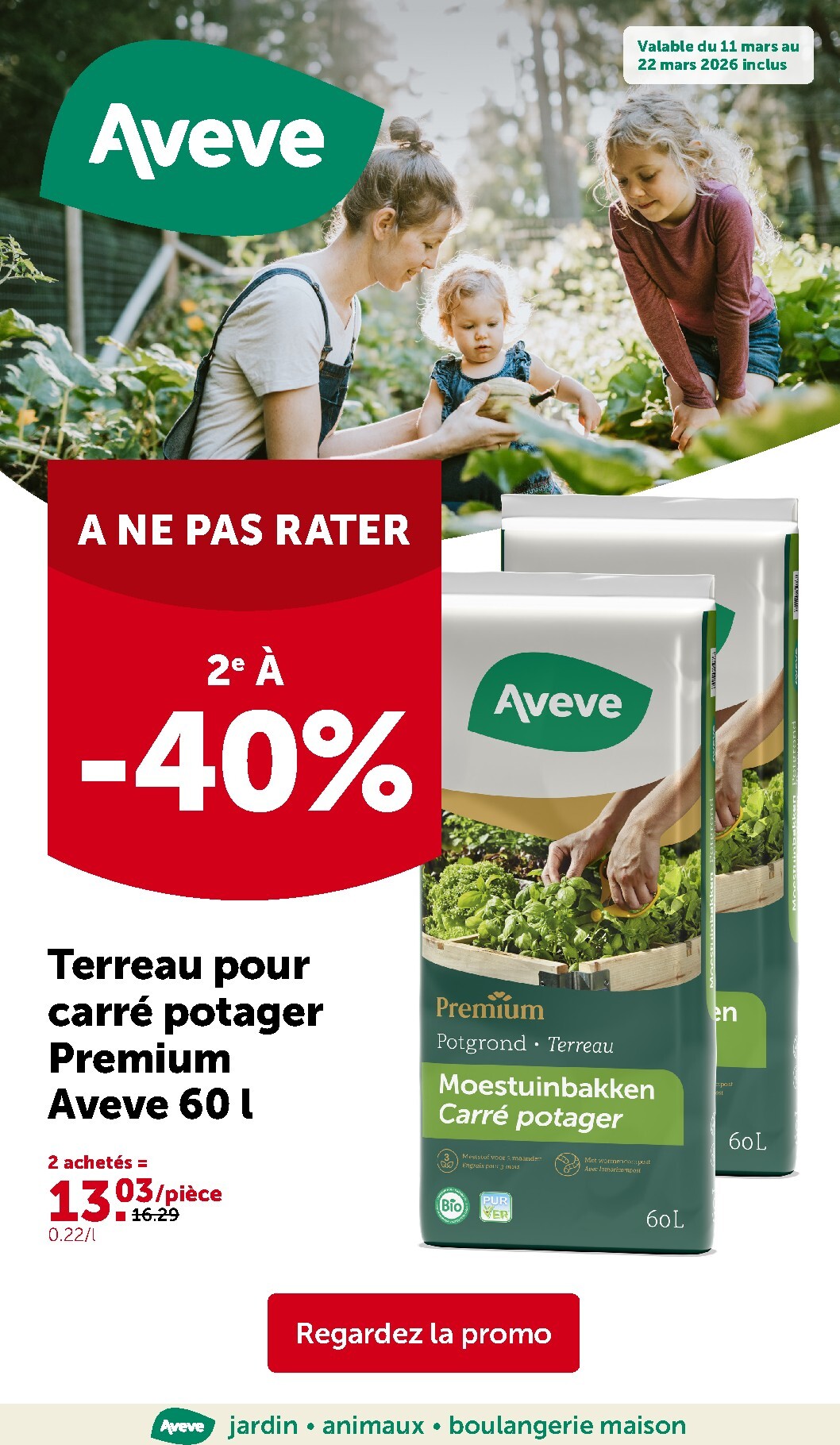 aveve - De Aveve folder geldig vanaf 11/03/2026 t/m 22/03/2026 - page: 1