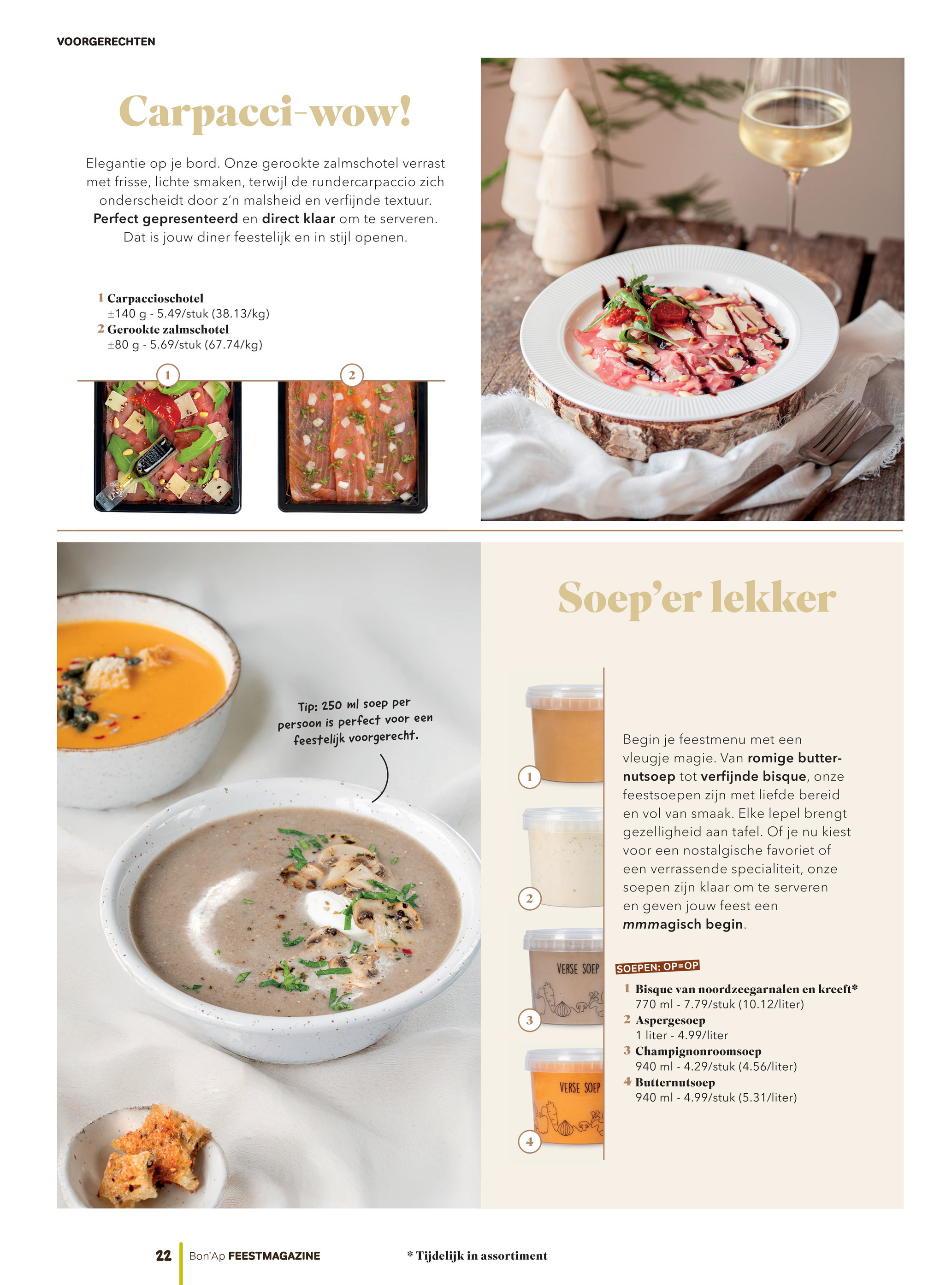 bon-ap - De Bon Ap - Feestmagazine folder geldig vanaf 11/11 t/m 31/12 - page: 22