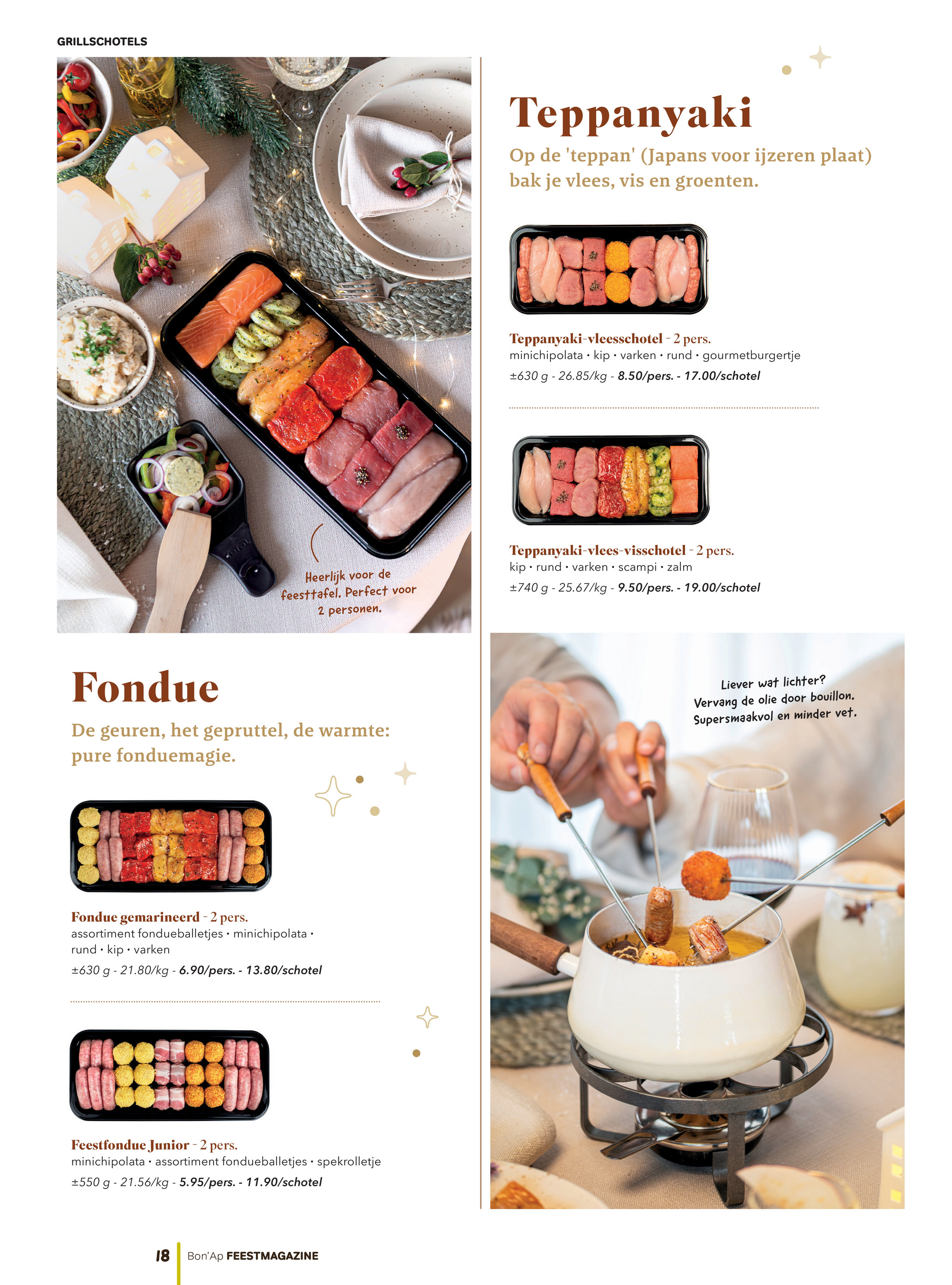 bon-ap - De Bon Ap - Feestmagazine folder geldig vanaf 11/11 t/m 31/12 - page: 18