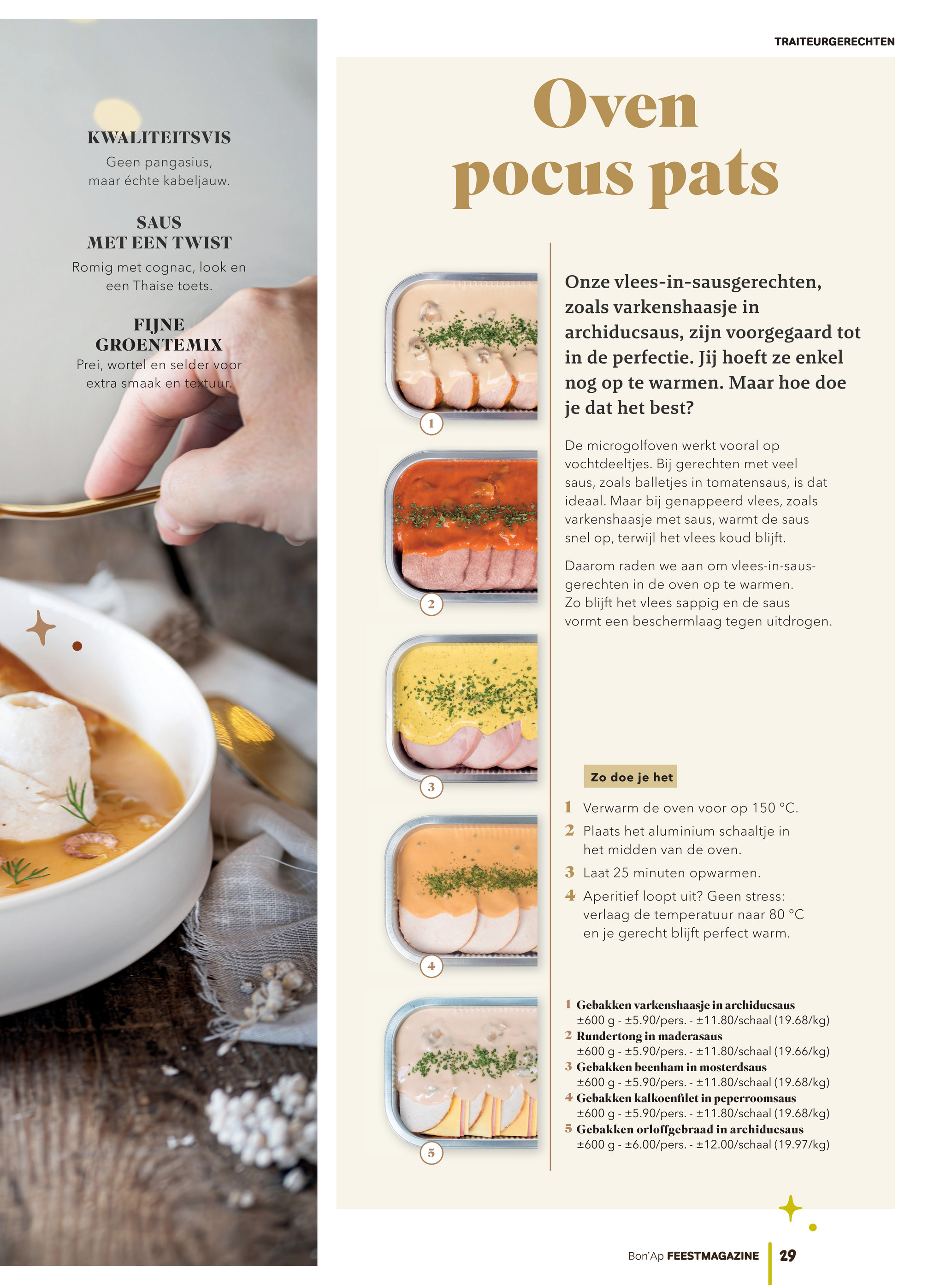 bon-ap - De Bon Ap - Feestmagazine folder geldig vanaf 11/11 t/m 31/12 - page: 29