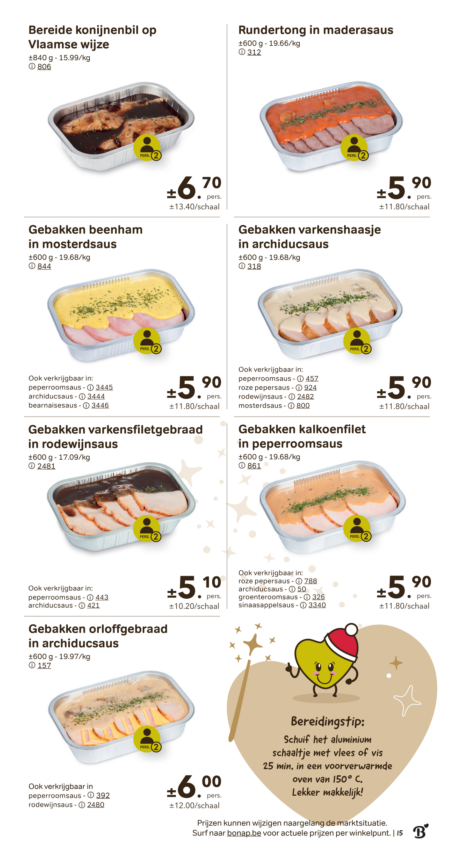 bon-ap - De Bon Ap folder geldig vanaf 01/12 t/m 31/12 - page: 15