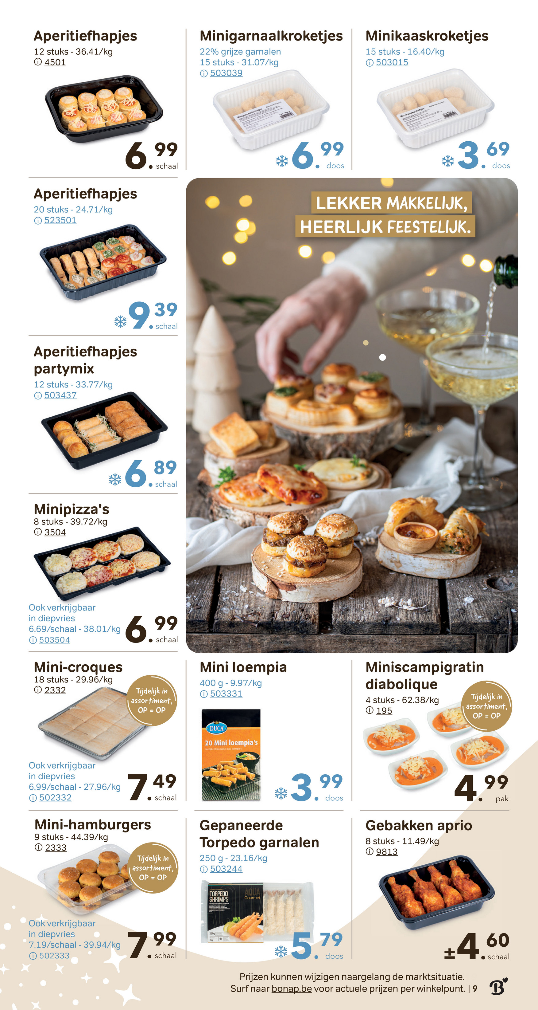 bon-ap - De Bon Ap folder geldig vanaf 01/12 t/m 31/12 - page: 9