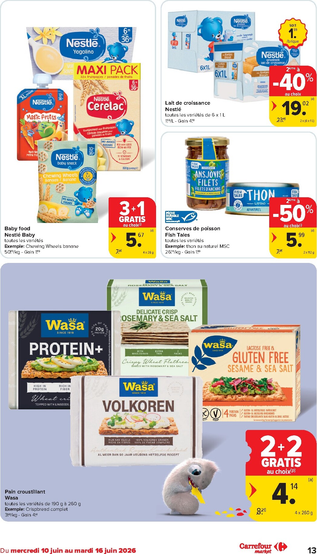 carrefour-market - Carrefour Market folder voor volgende week van woensdag 10/06/2026 tot dinsdag 16/06/2026 - page: 13