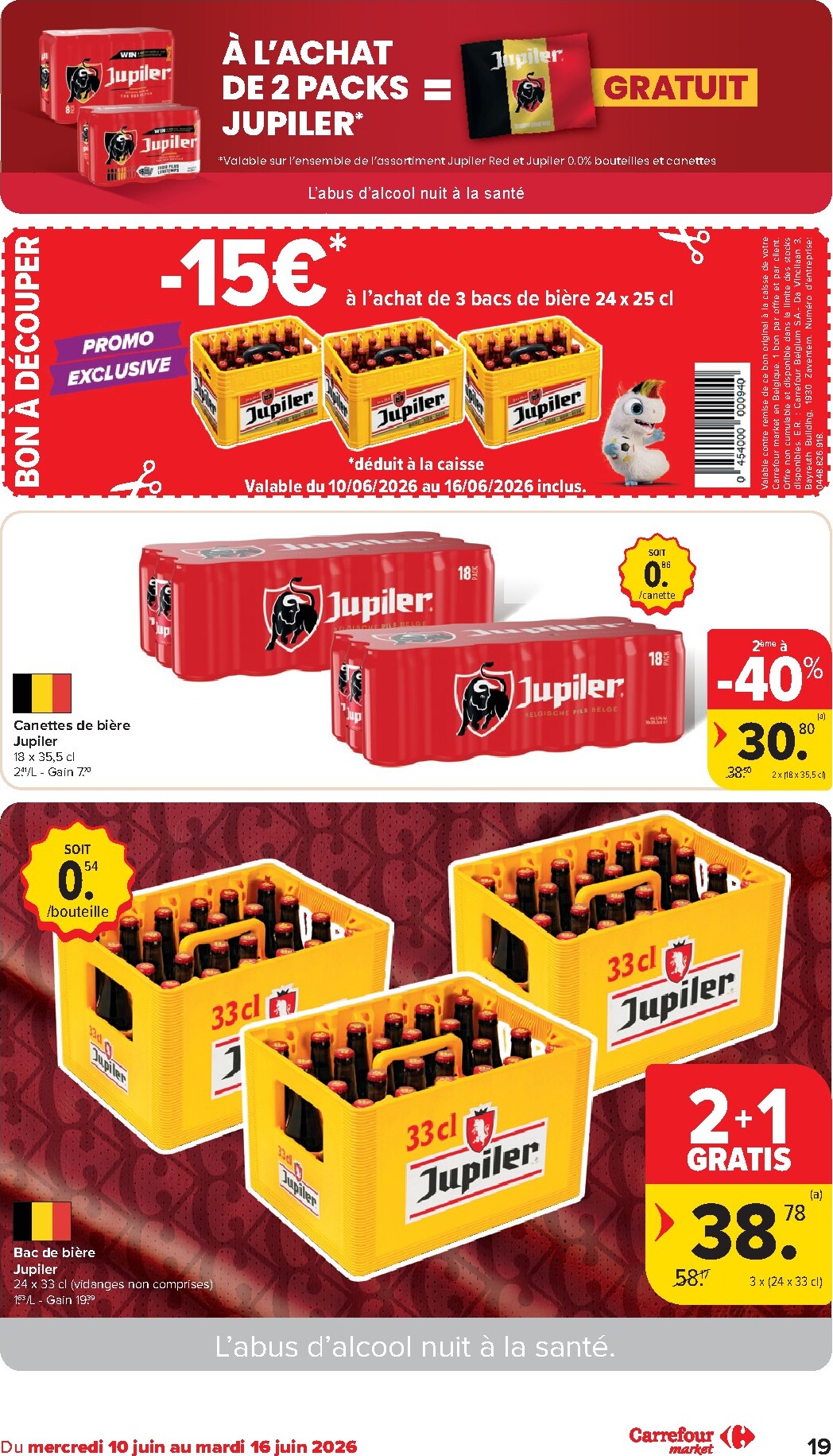 carrefour-market - Carrefour Market folder voor volgende week van woensdag 10/06/2026 tot dinsdag 16/06/2026 - page: 19