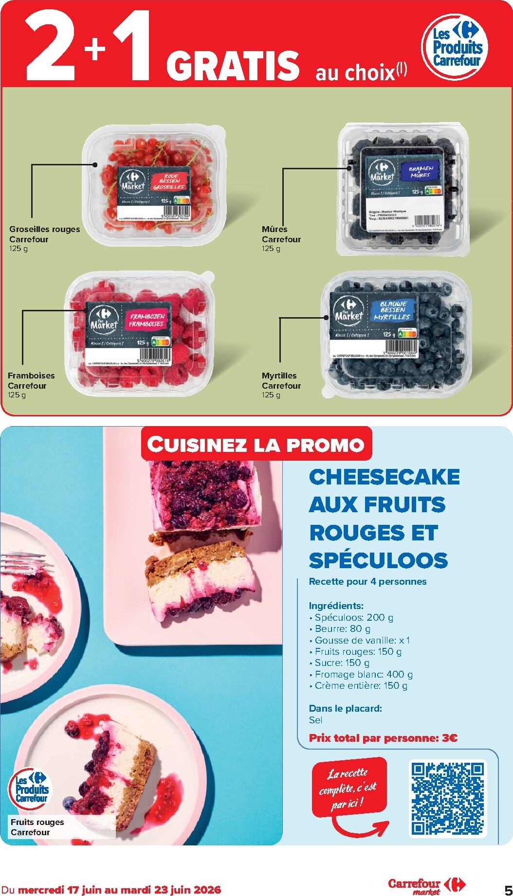 carrefour-market - Carrefour Market folder voor volgende week van woensdag 17/06/2026 tot dinsdag 23/06/2026 - page: 5