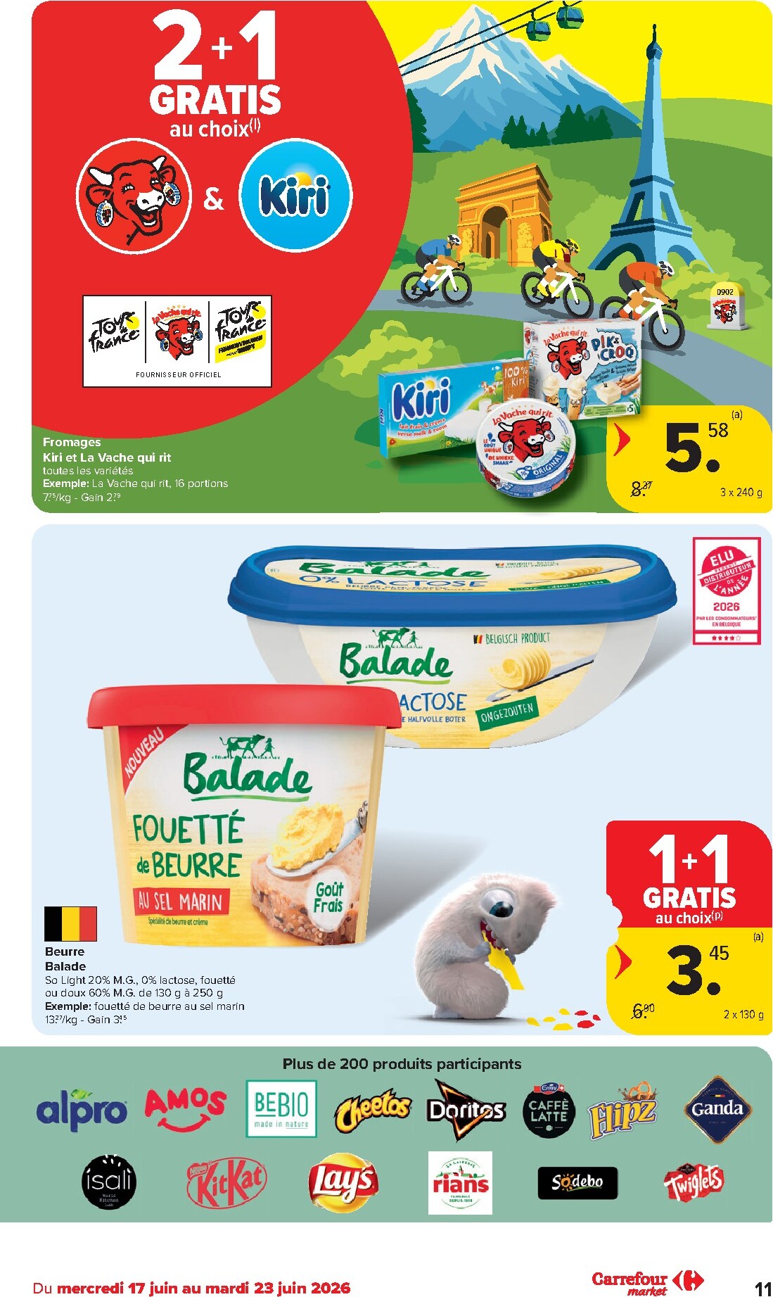 carrefour-market - Carrefour Market folder voor volgende week van woensdag 17/06/2026 tot dinsdag 23/06/2026 - page: 11
