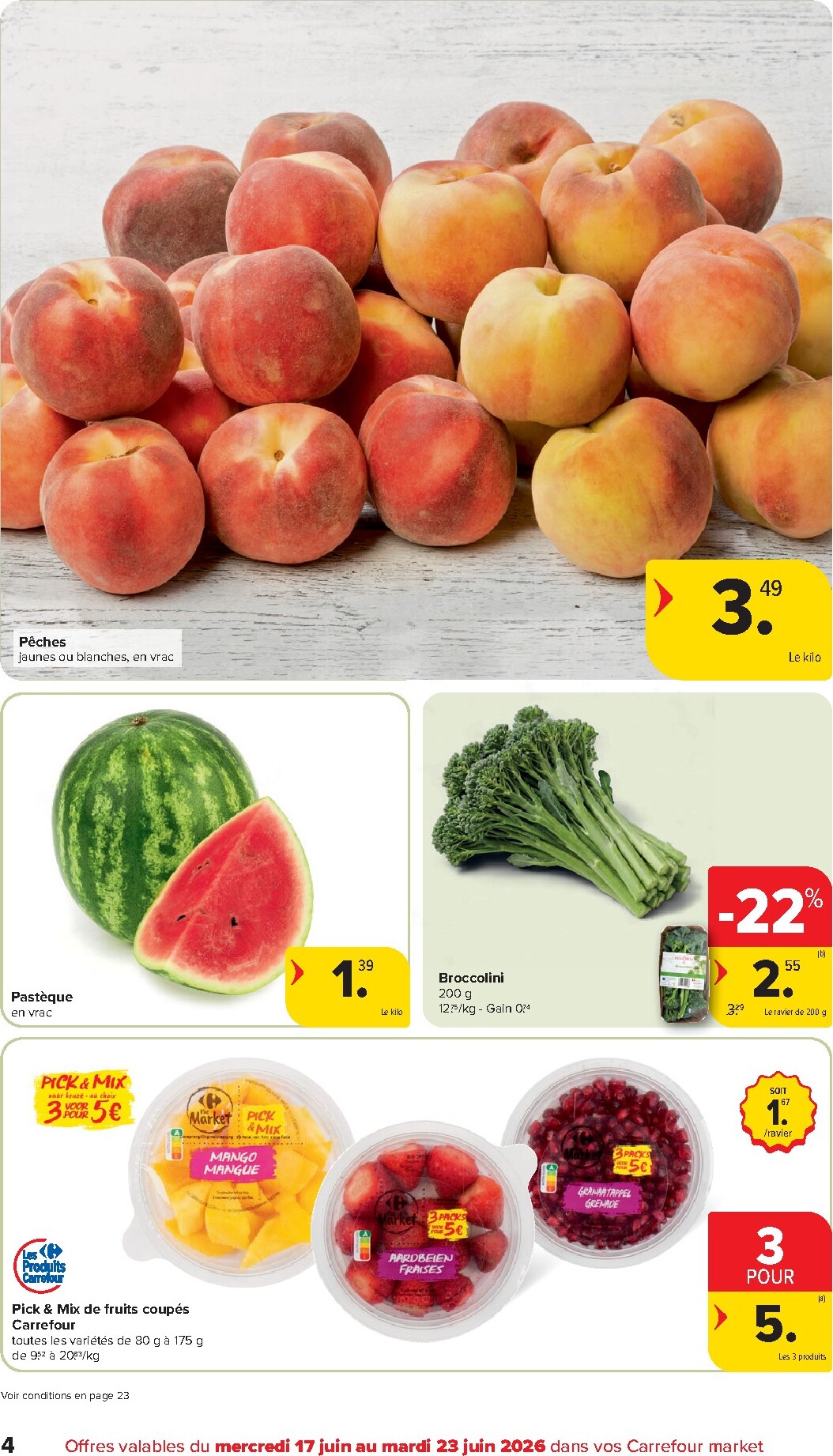 carrefour-market - Carrefour Market folder voor volgende week van woensdag 17/06/2026 tot dinsdag 23/06/2026 - page: 4