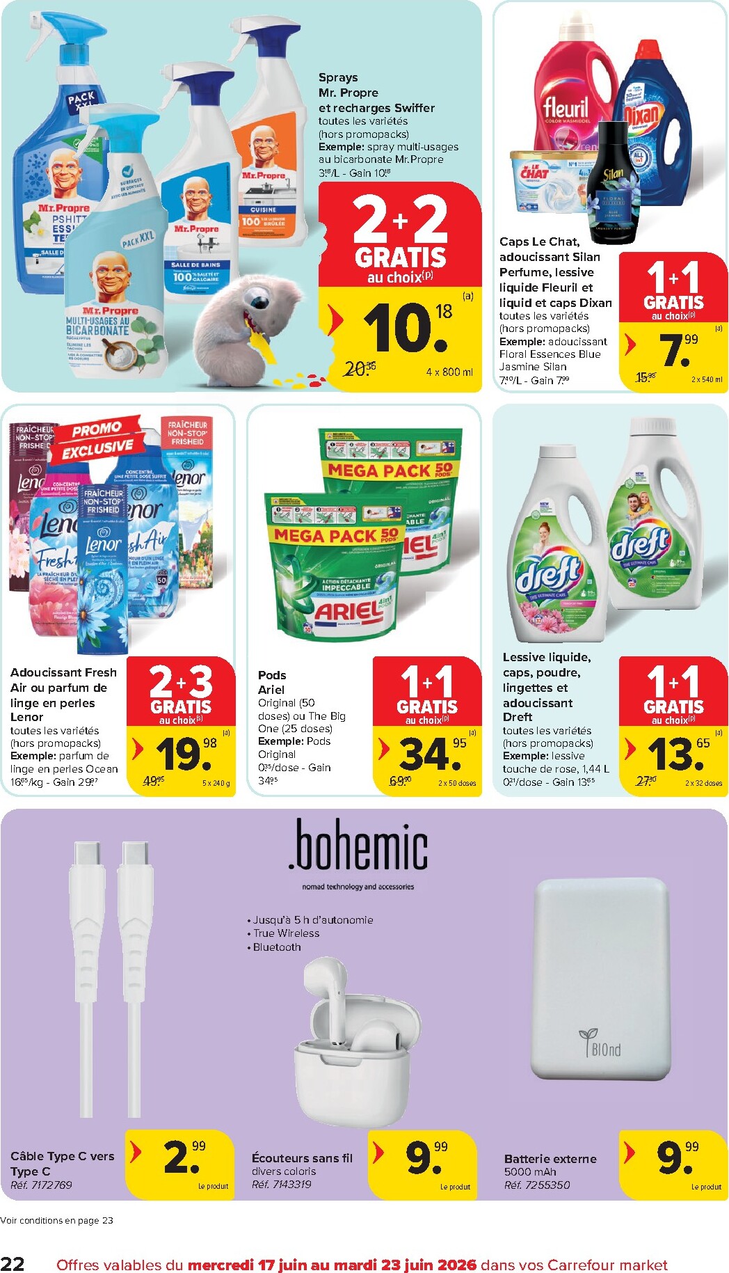 carrefour-market - Carrefour Market folder voor volgende week van woensdag 17/06/2026 tot dinsdag 23/06/2026 - page: 22