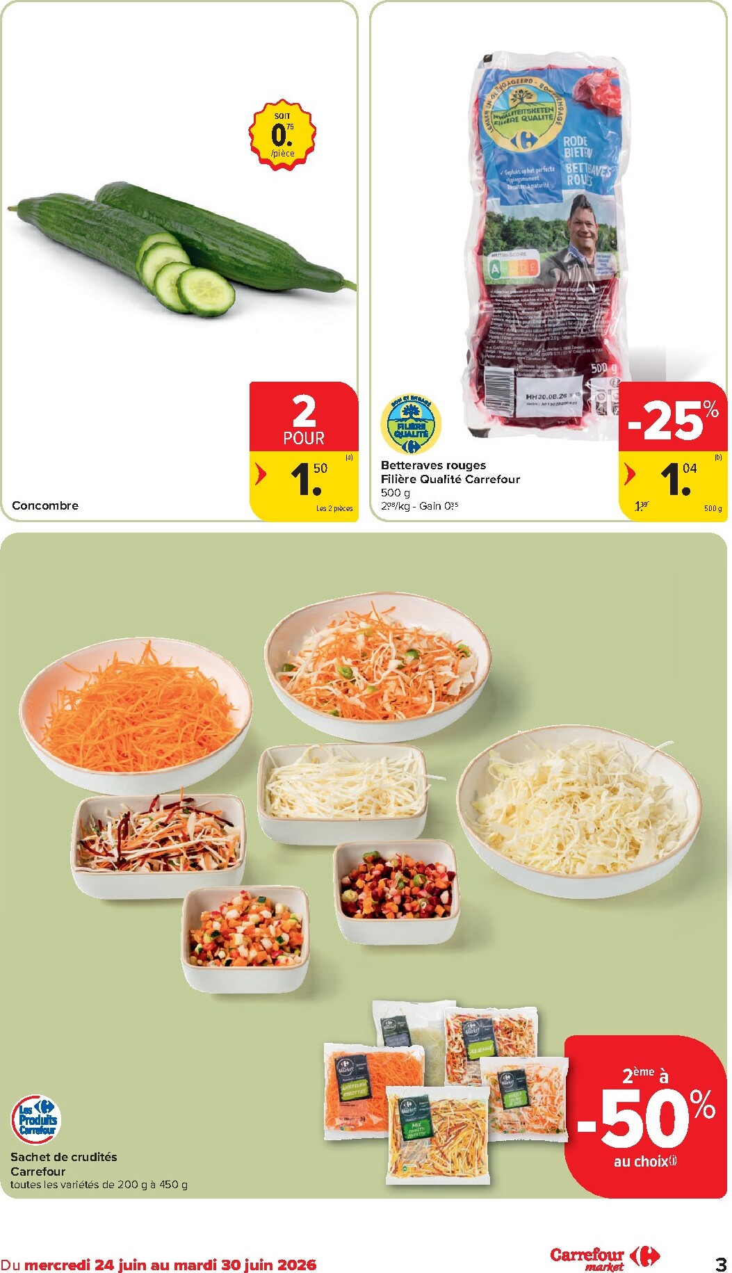 carrefour-market - Carrefour Market folder voor volgende week van woensdag 24/06/2026 tot dinsdag 30/06/2026 - page: 3