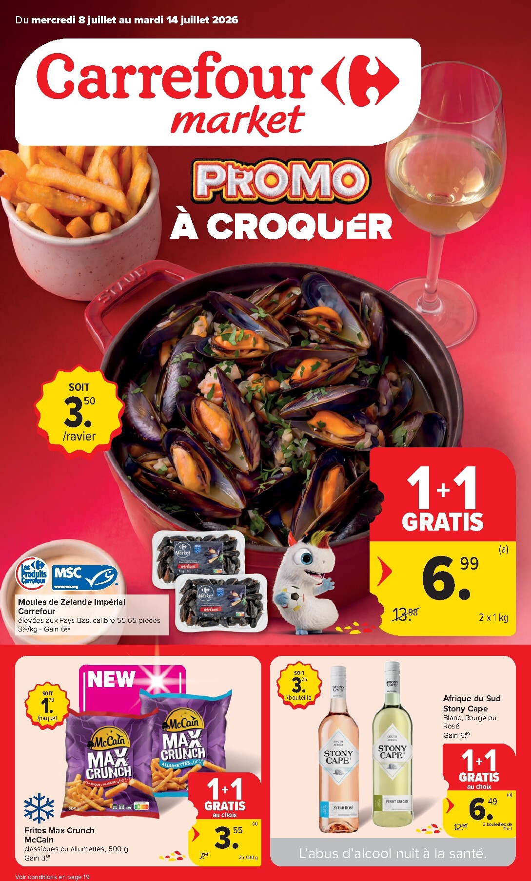 carrefour-market - Carrefour Market folder voor volgende week van woensdag 08/07/2026 tot dinsdag 14/07/2026