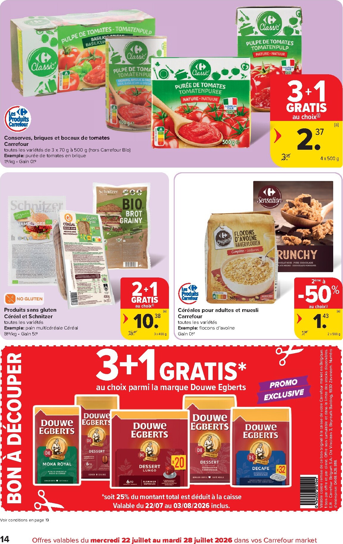 carrefour-market - Carrefour Market folder voor volgende week van woensdag 22/07/2026 tot dinsdag 28/07/2026 - page: 14