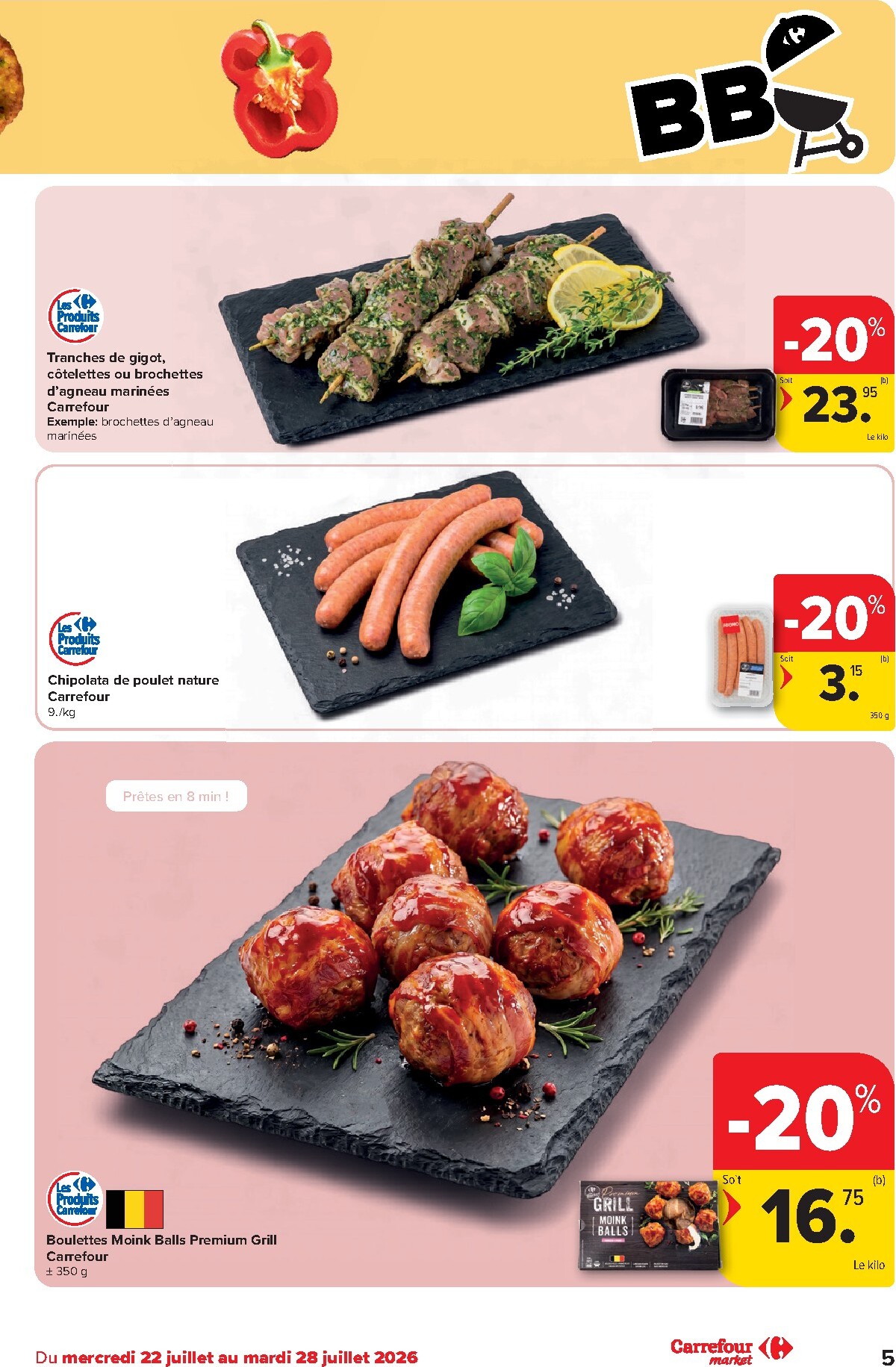 carrefour-market - Carrefour Market folder voor volgende week van woensdag 22/07/2026 tot dinsdag 28/07/2026 - page: 5