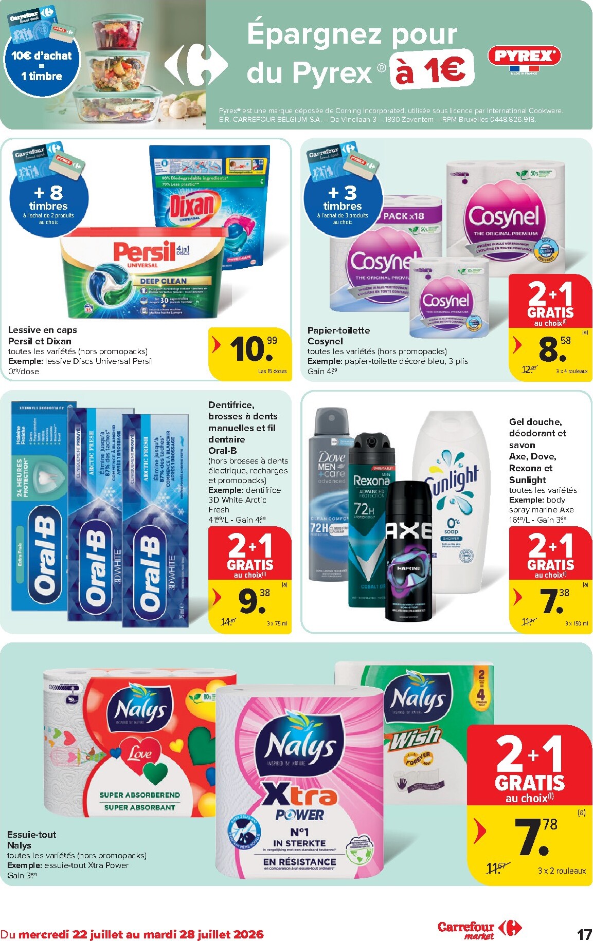 carrefour-market - Carrefour Market folder voor volgende week van woensdag 22/07/2026 tot dinsdag 28/07/2026 - page: 17