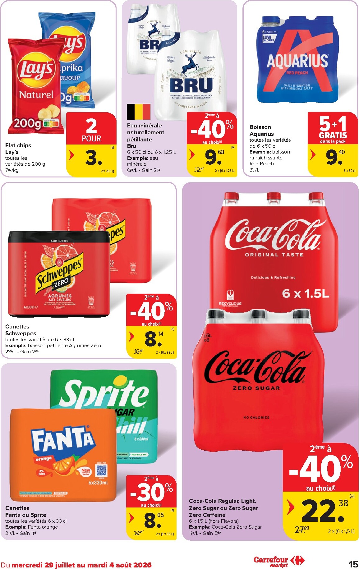 carrefour-market - Carrefour Market folder voor volgende week van woensdag 29/07/2026 tot dinsdag 04/08/2026 - page: 15