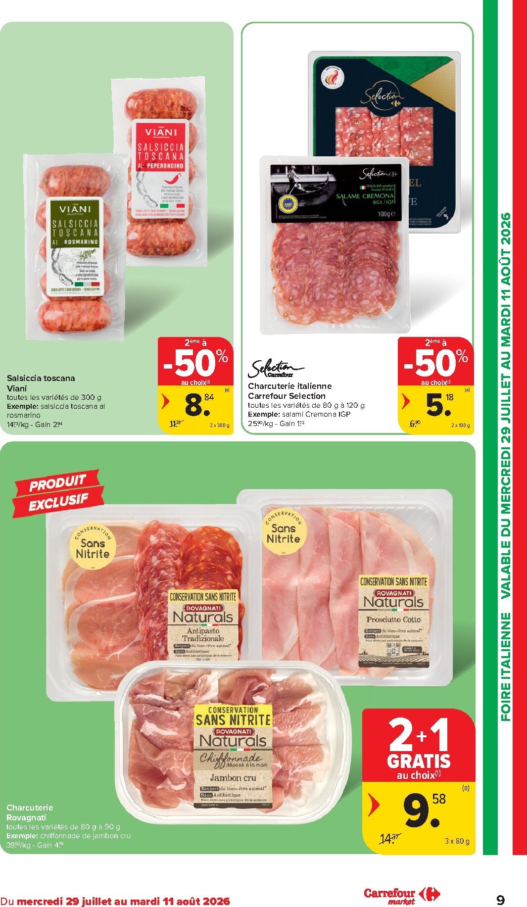 carrefour-market - Carrefour Market folder voor volgende week van woensdag 29/07/2026 tot dinsdag 04/08/2026 - page: 9