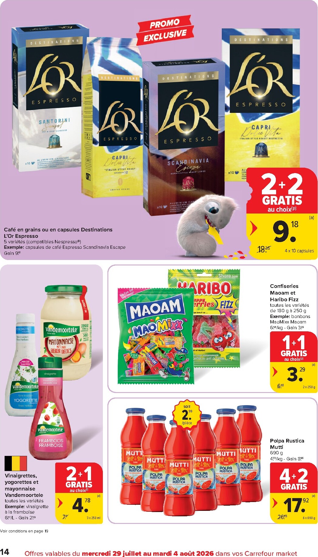 carrefour-market - Carrefour Market folder voor volgende week van woensdag 29/07/2026 tot dinsdag 04/08/2026 - page: 14