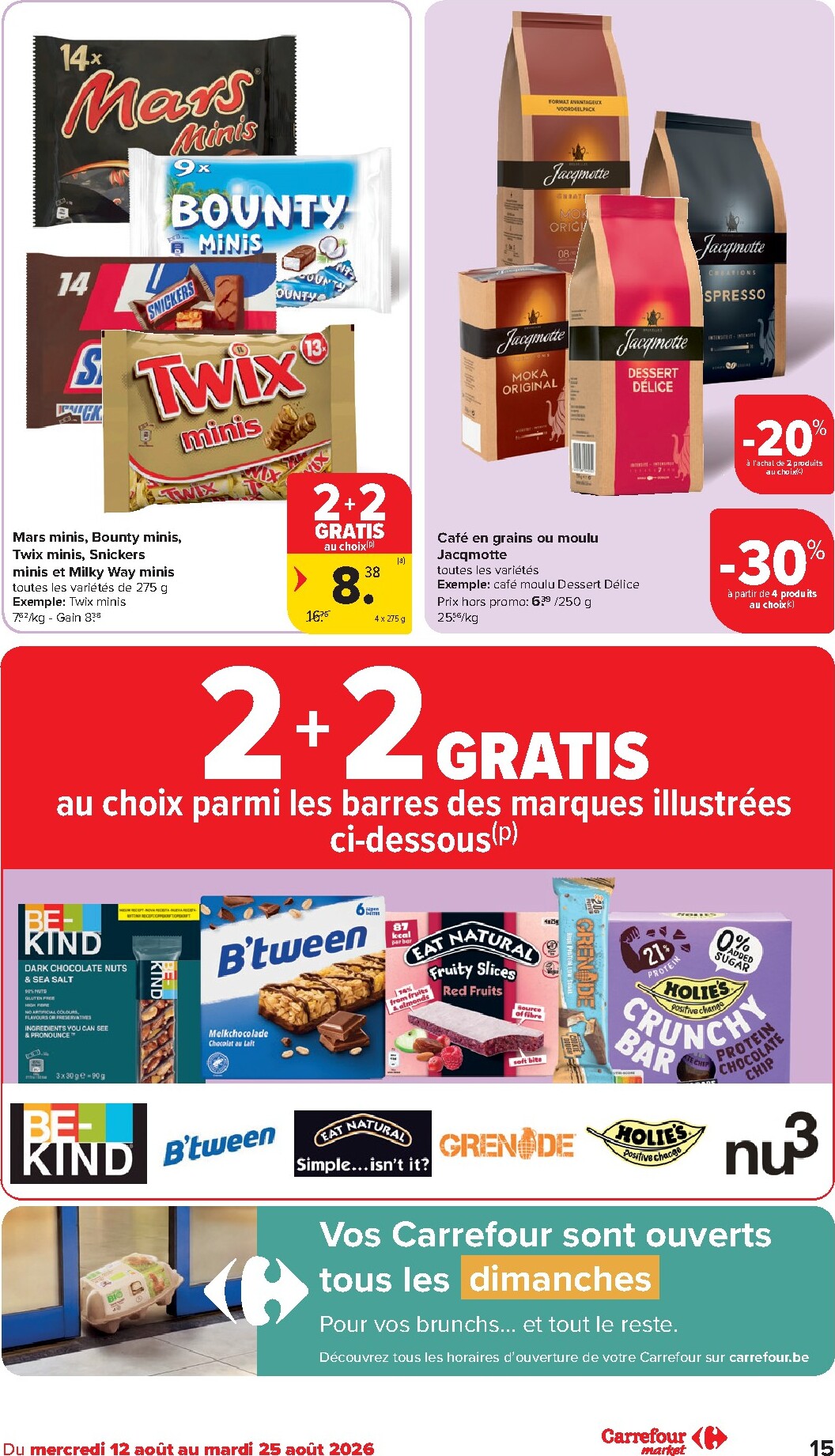 carrefour-market - Carrefour Market folder voor volgende week van woensdag 12/08/2026 tot dinsdag 18/08/2026 - page: 15