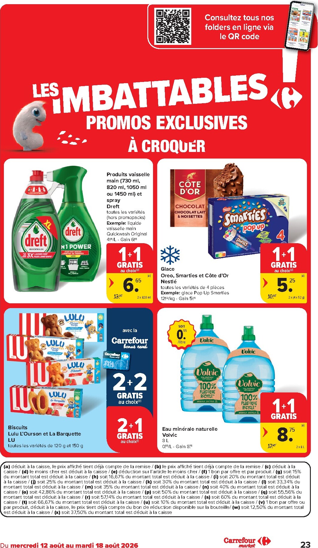 carrefour-market - Carrefour Market folder voor volgende week van woensdag 12/08/2026 tot dinsdag 18/08/2026 - page: 23